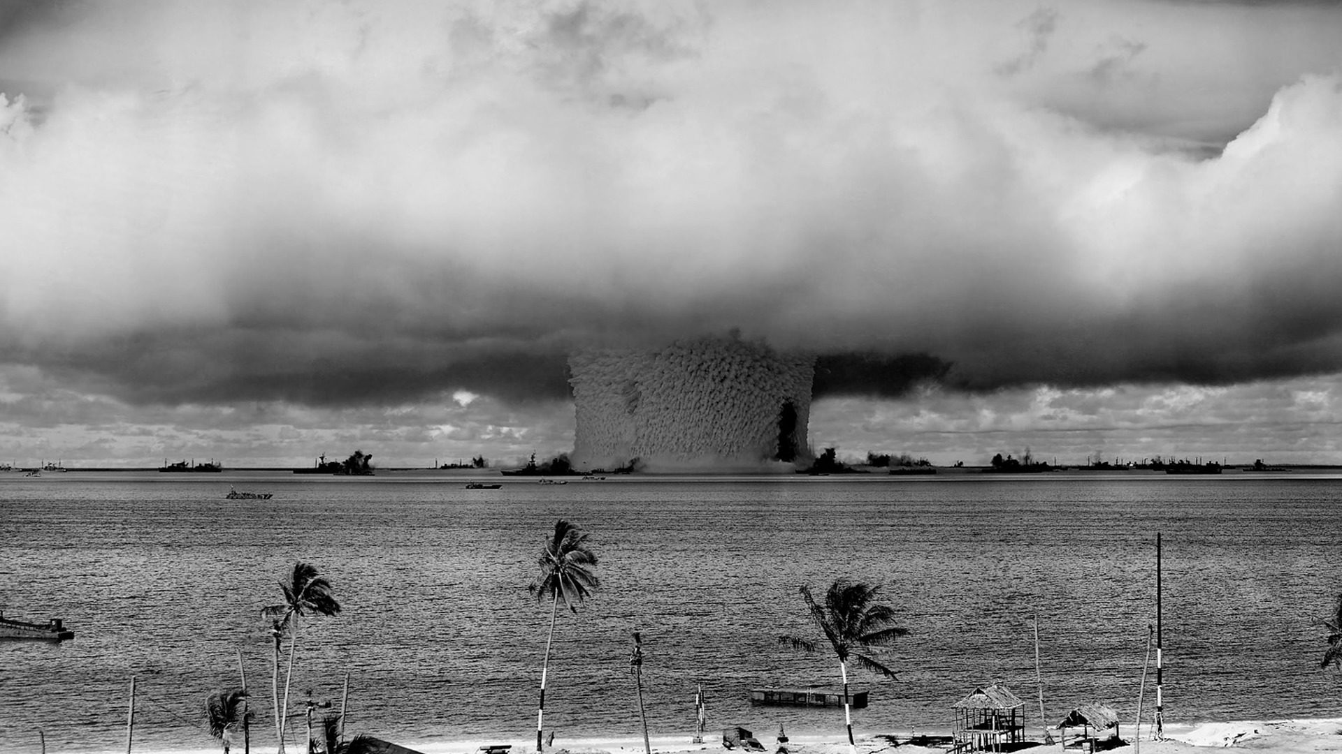 Was Nuklearwaffen anrichten, hat beispielsweise die Atombombe auf Hiroshima gezeigt.