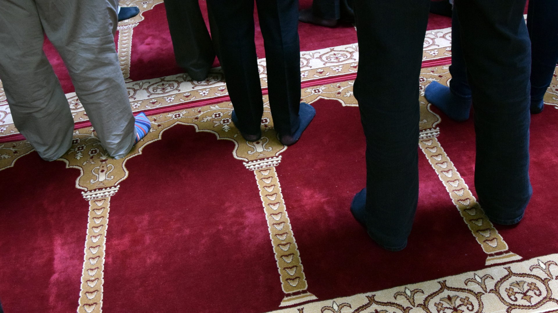 Gebet in der Moschee