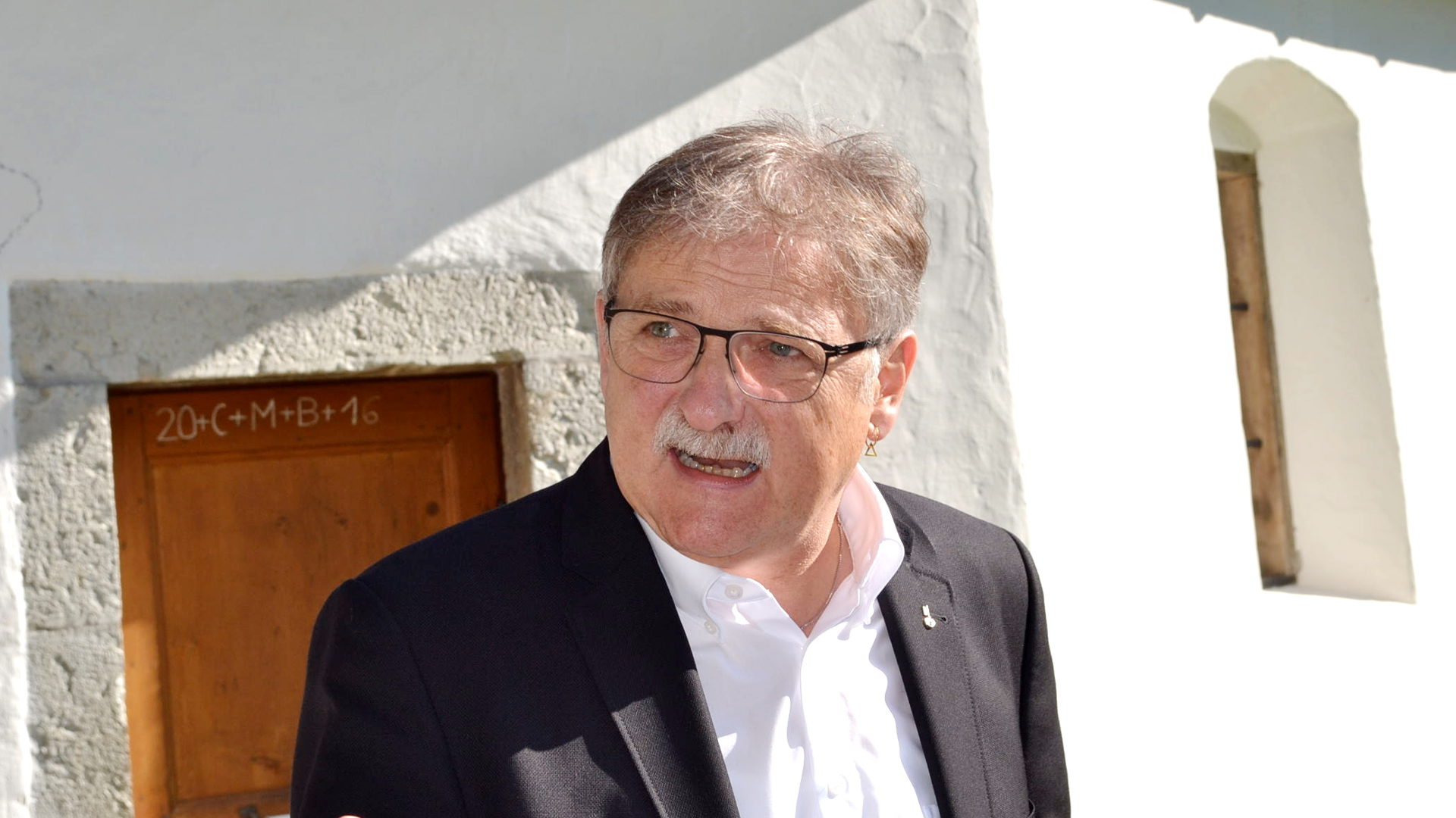 Franz Enderli, Obwaldner Landammann, Präsident Trägerverein "600 Jahre Niklaus von Flüe"