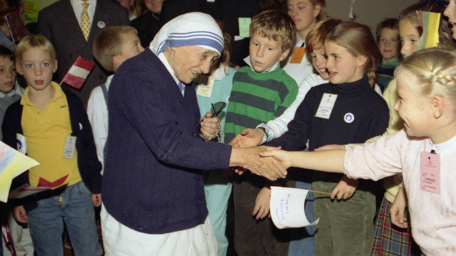 Die bei Kindern beliebte Mutter Teresa