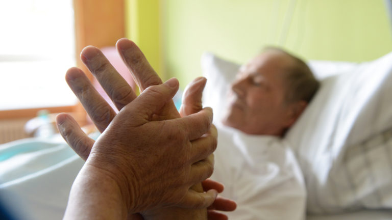 Palliativstation in einem Krankenhaus. | © KNA