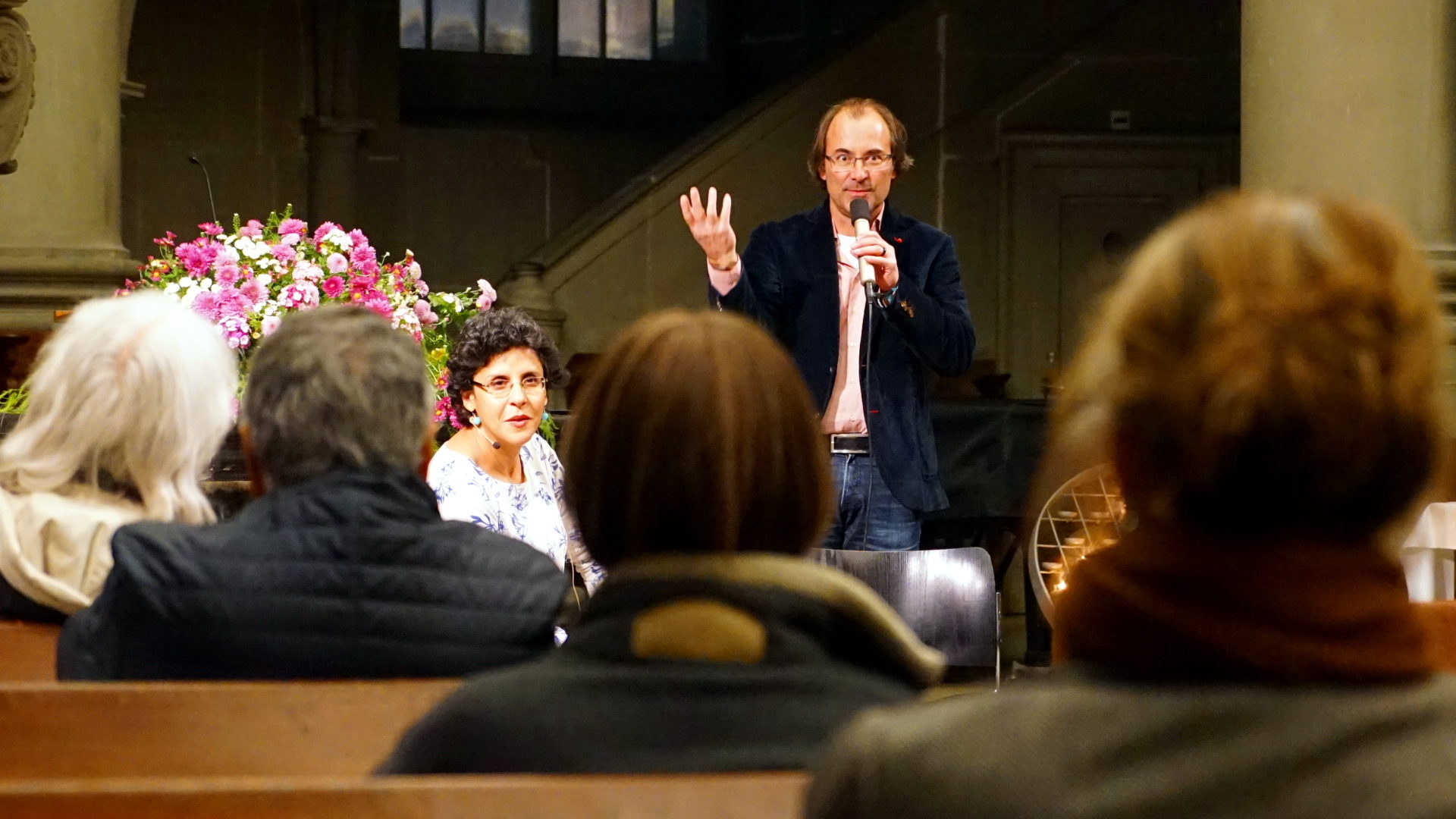 Elham Manea und Andreas Nufer