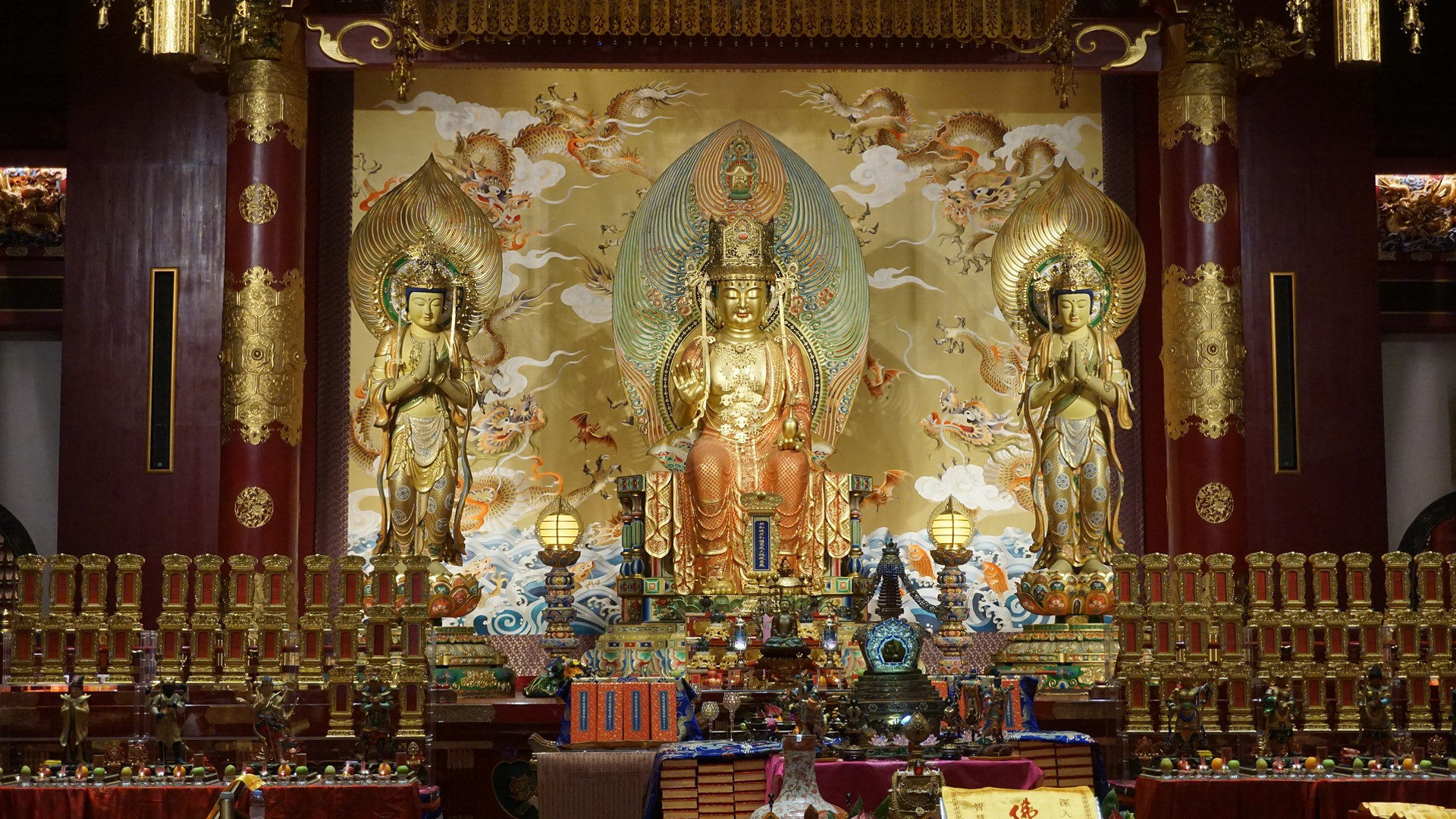 Buddha Zahn Tempel in Sigapur