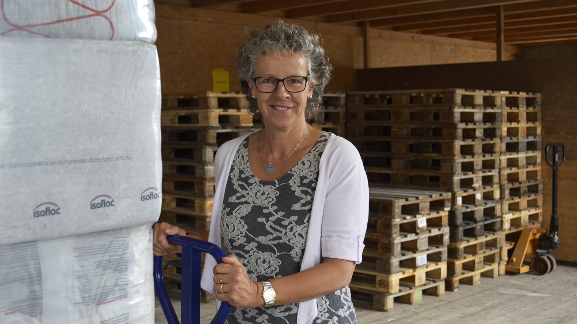 Simone Curau-Aepli in ihrer Firma Curau in Weinfelden, 2016