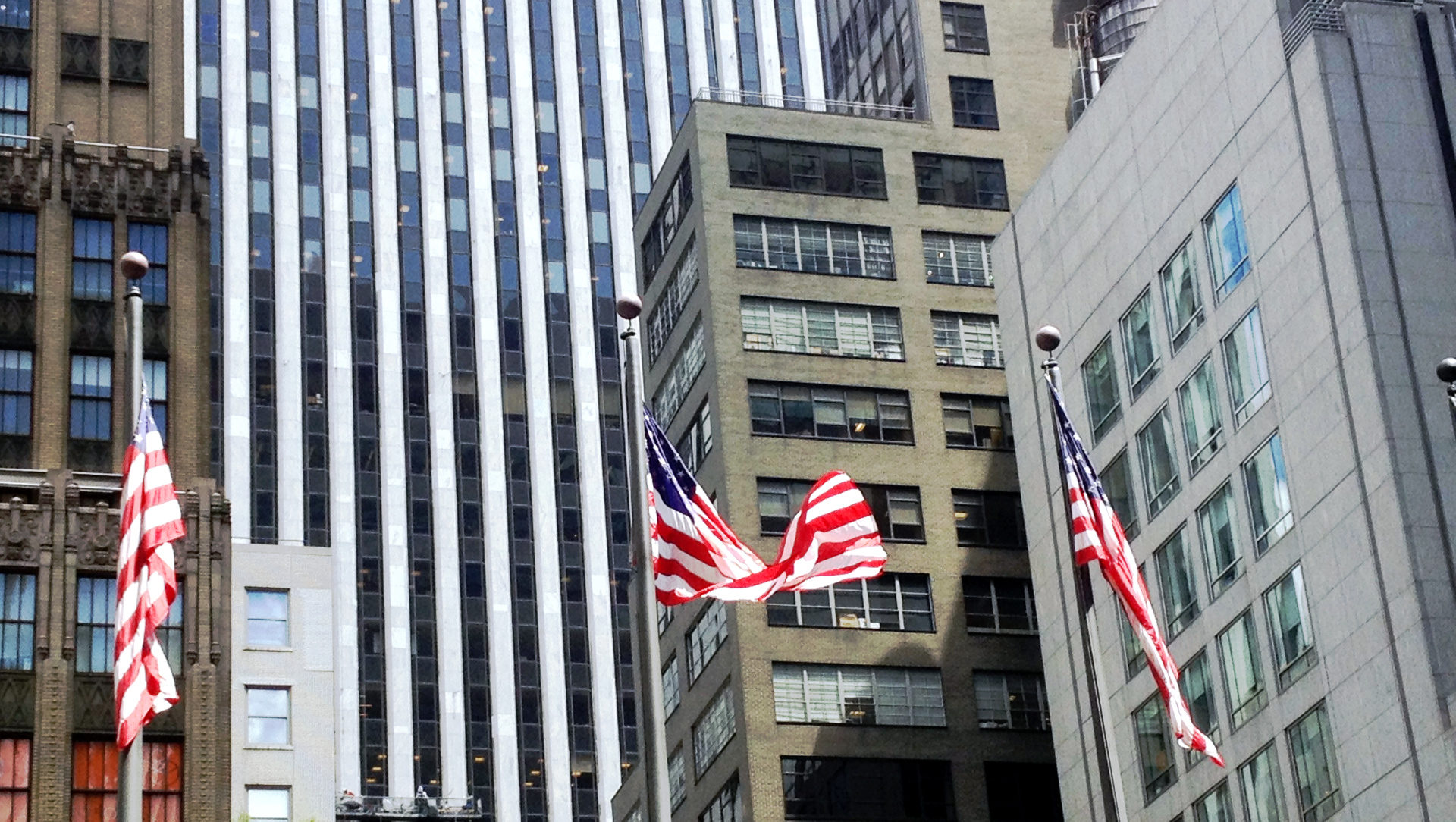 US-Fahne in New York