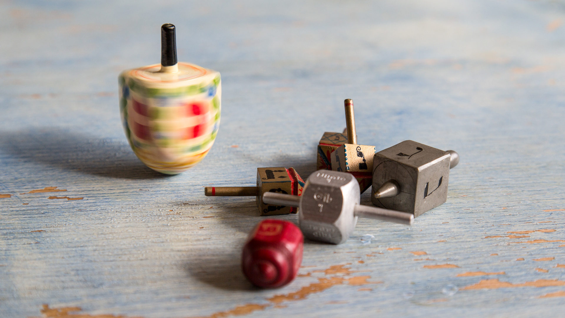 Chanukka-Kreisel (Dreidel)