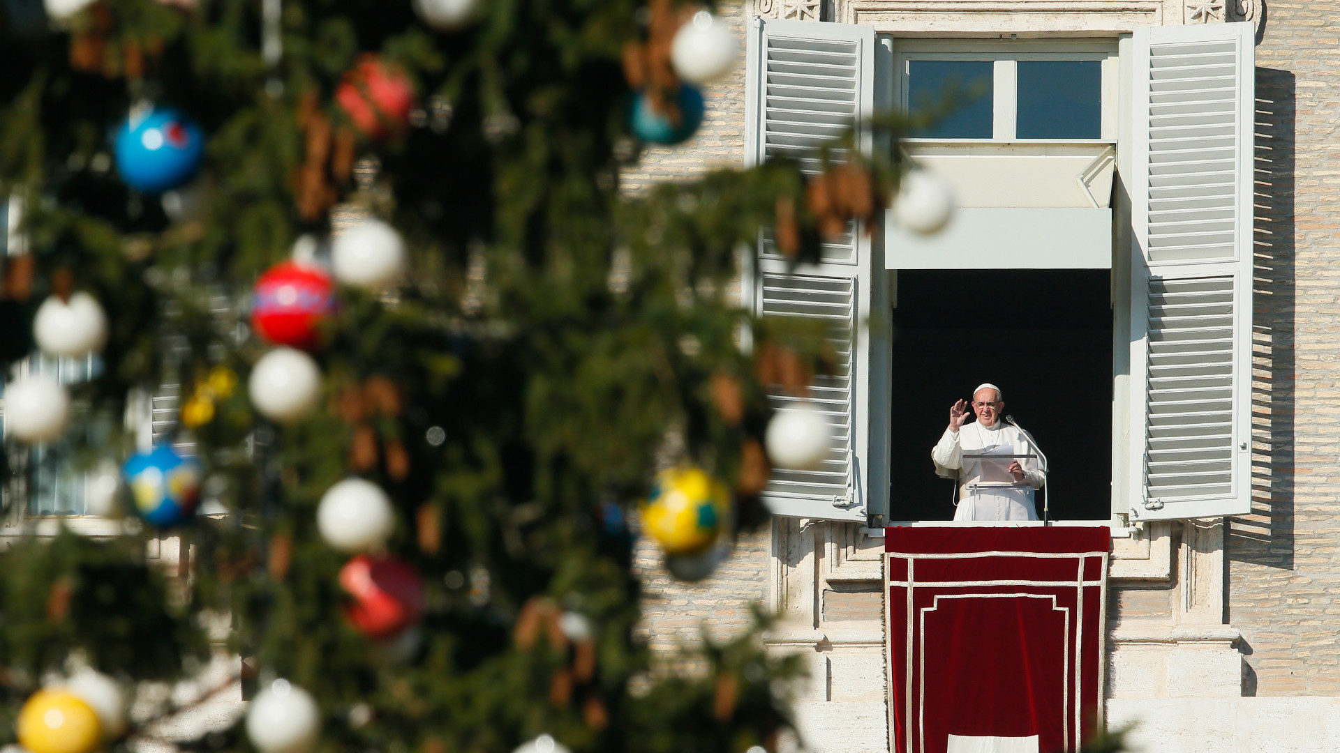 Angelusgebet mit Papst Franziskus im Advent 2016