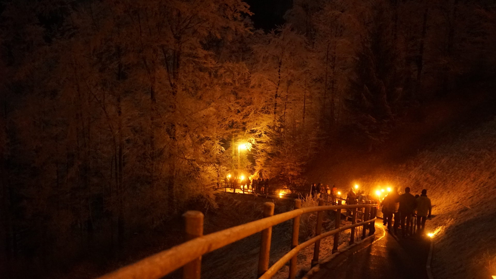 Ranfttreffen 2016: Weg in die Ranftschlucht.