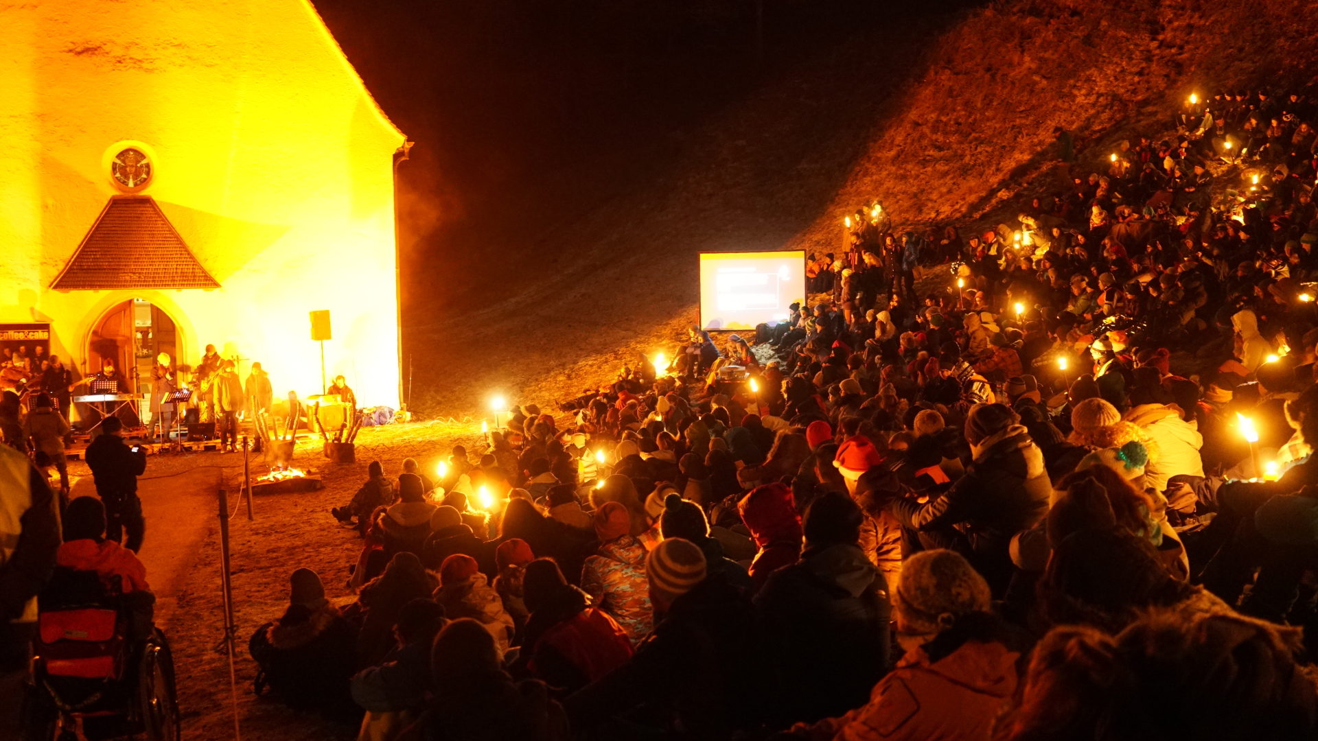 Ranfttreffen 2016: Abschlussandacht in der Ranftschlucht.