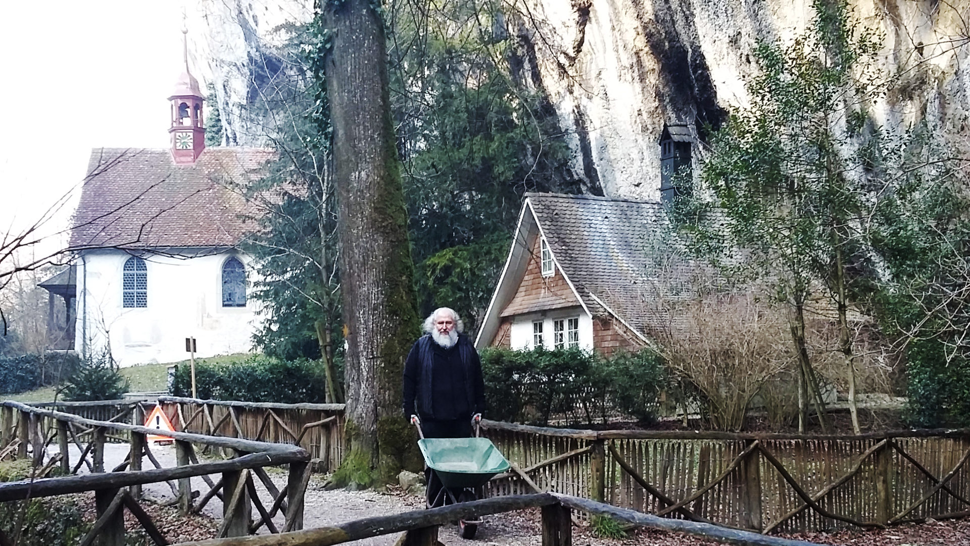 Michael Daum, Einsiedler in der Verenaschlucht