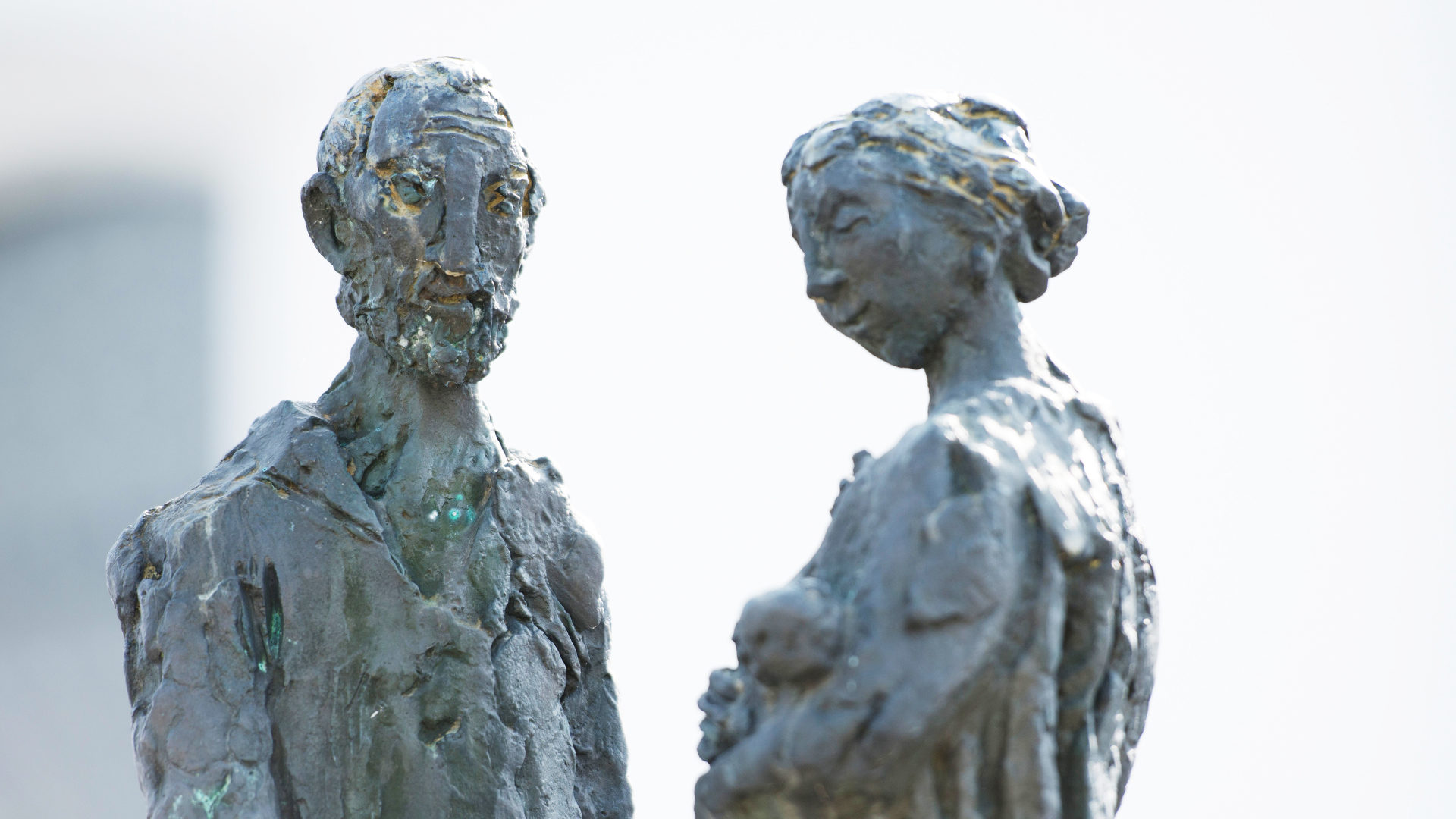 Statue Niklaus und Dorothee von Flüe
