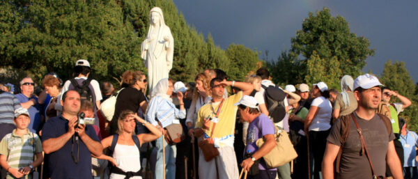Wallfahrtsort Medjugorje. | KNA