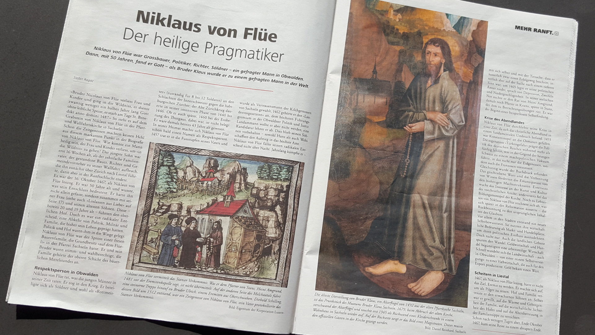 Zeitungsbeilage "Mehr Ranft"