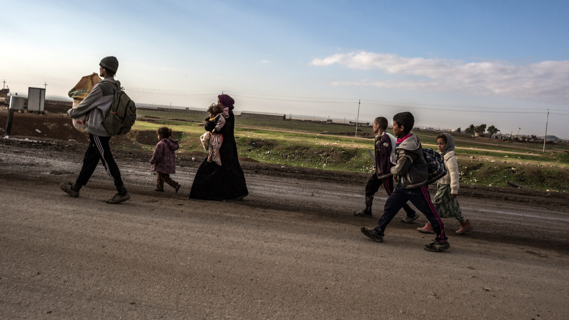 Flüchtlinge in Mosul