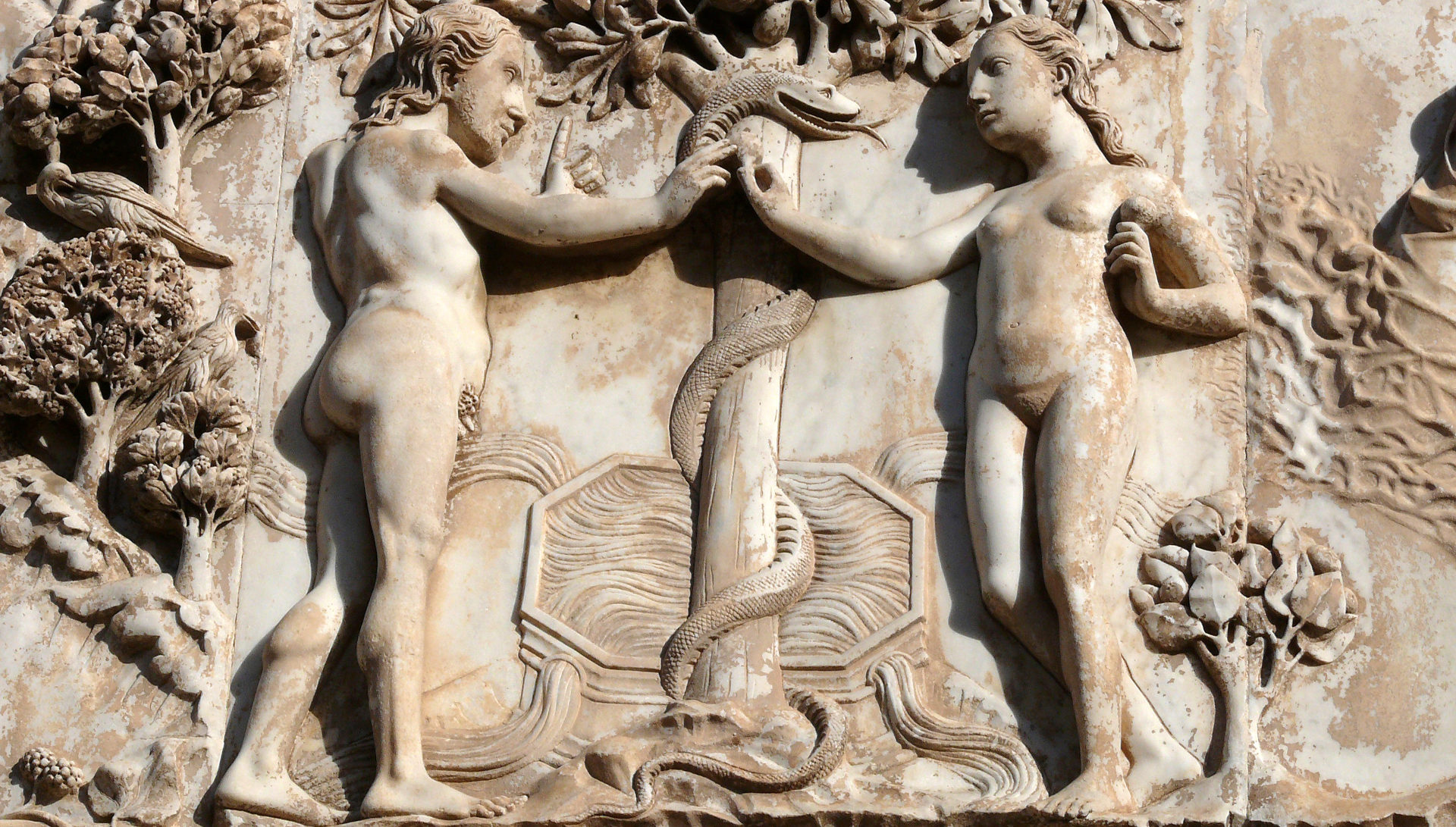 Adam und Eva, Orvieto