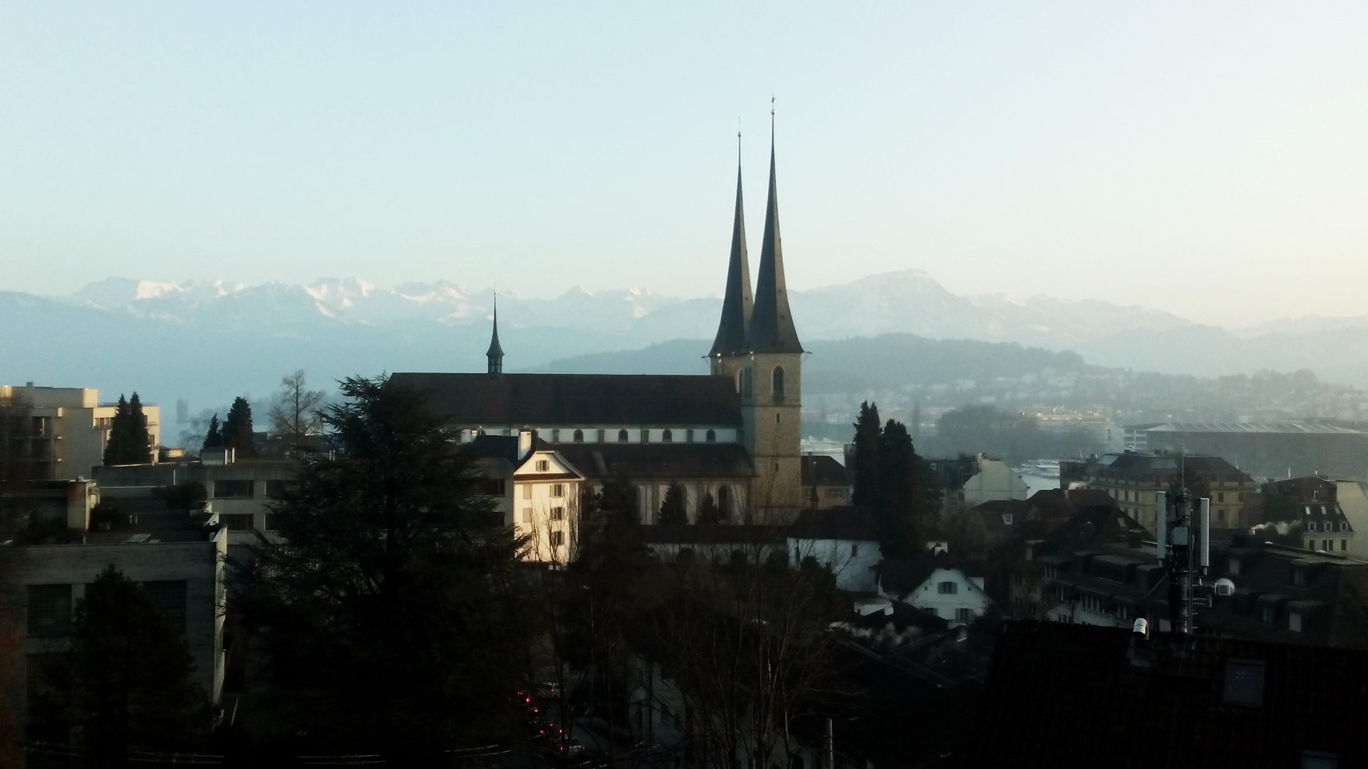 Hofkirche St. Leodegar Luzern.