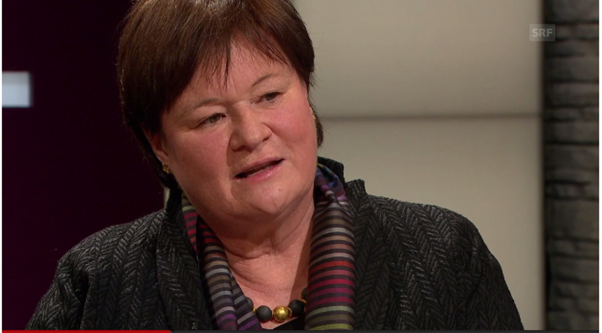 Monika Schmid – hier in der "Sternstunde Religion" von SRF vom 26. März 2017
