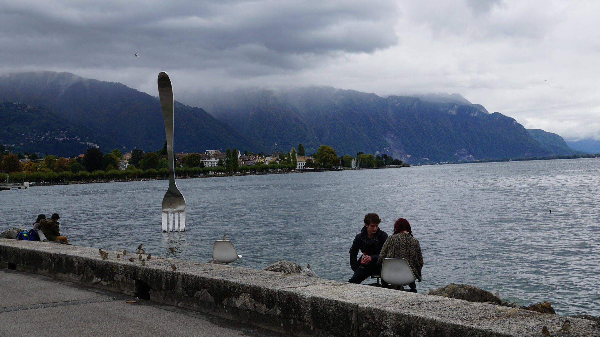 Die Konfrontation fand am 17. Mai in Vevey am Genfersee statt.