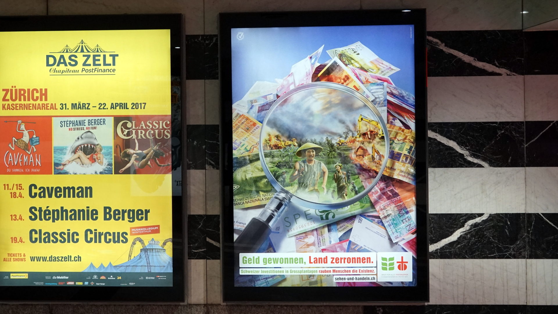 Plakat der Fastenaktion, 2017