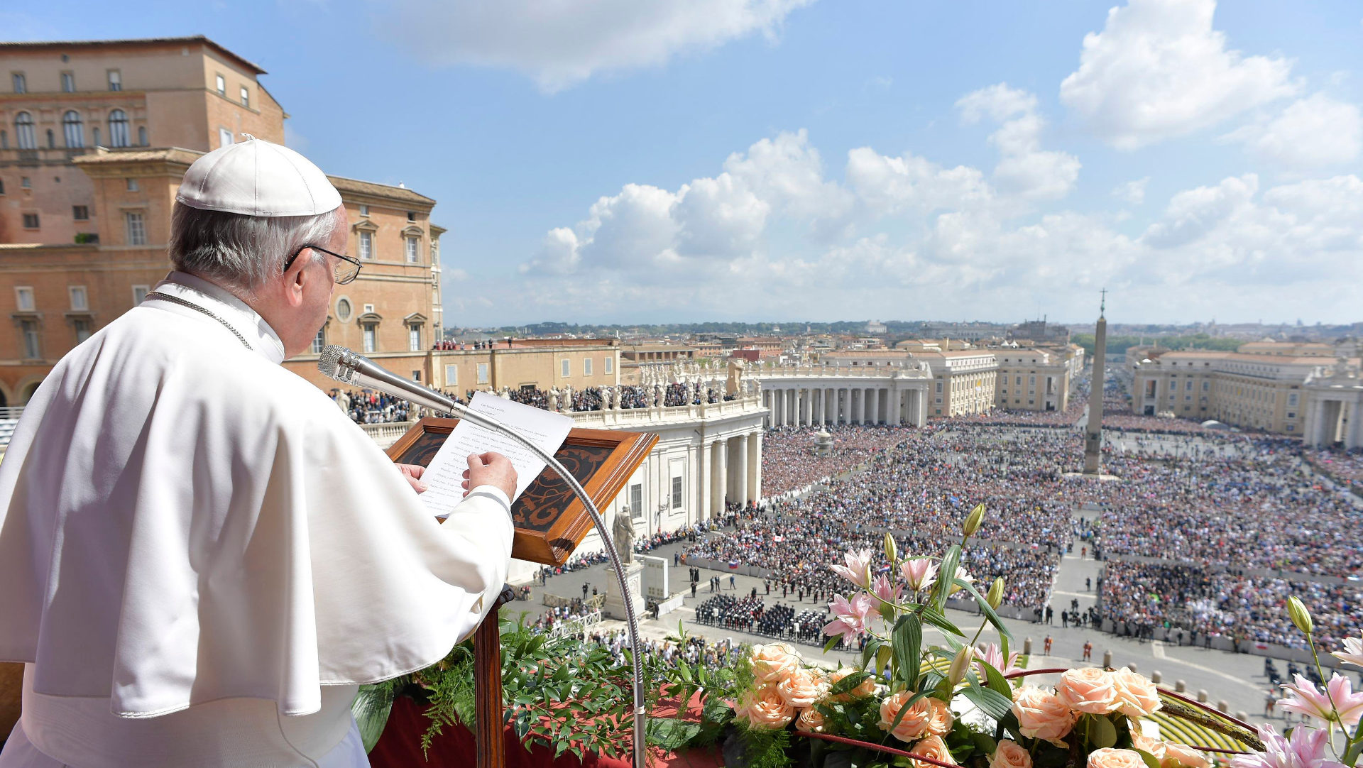 Papst Franziskus beim "Urbi et orbi"
