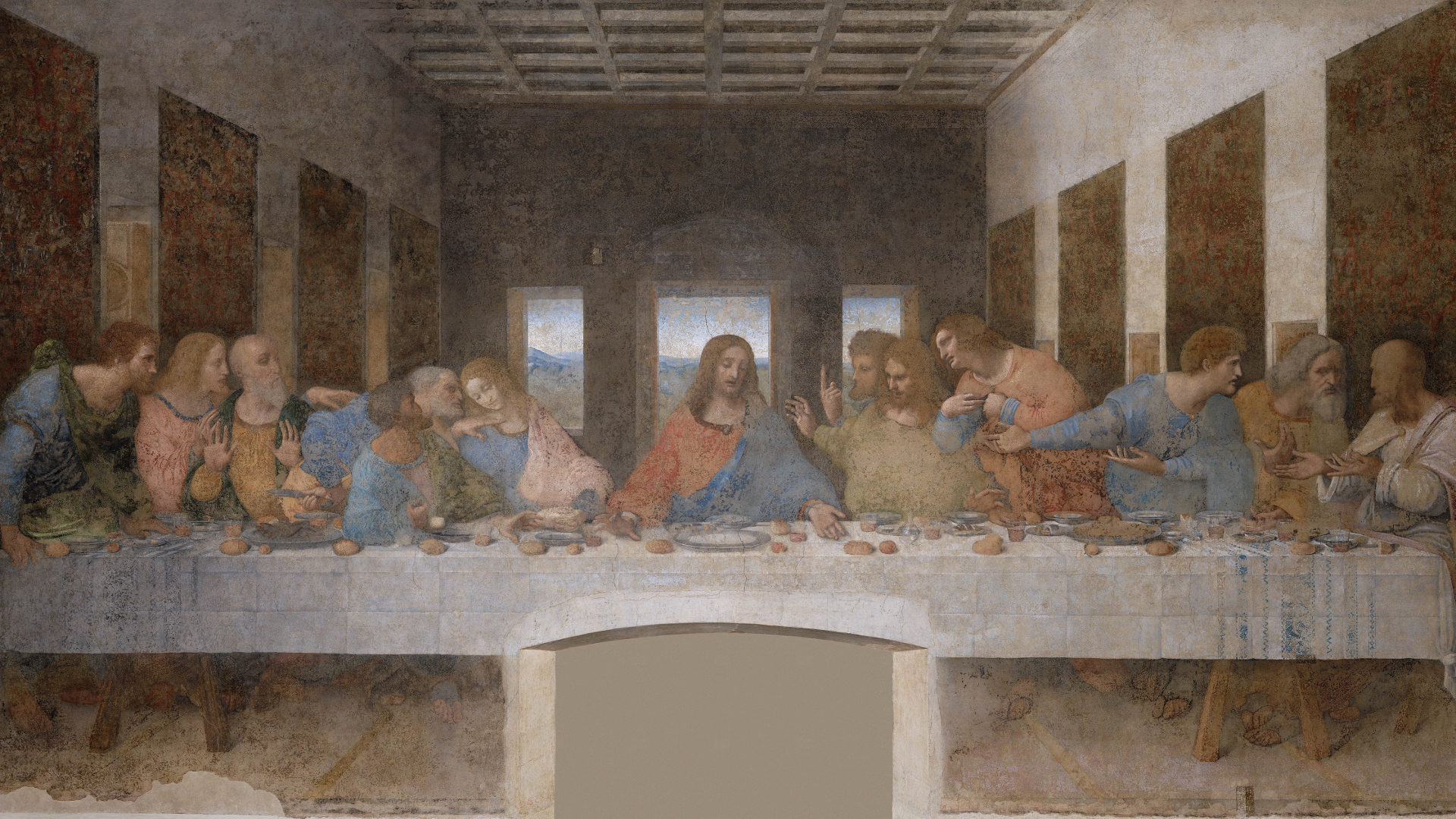 Das letzte Abendmahl, Gemälde von Leonardo da Vinci