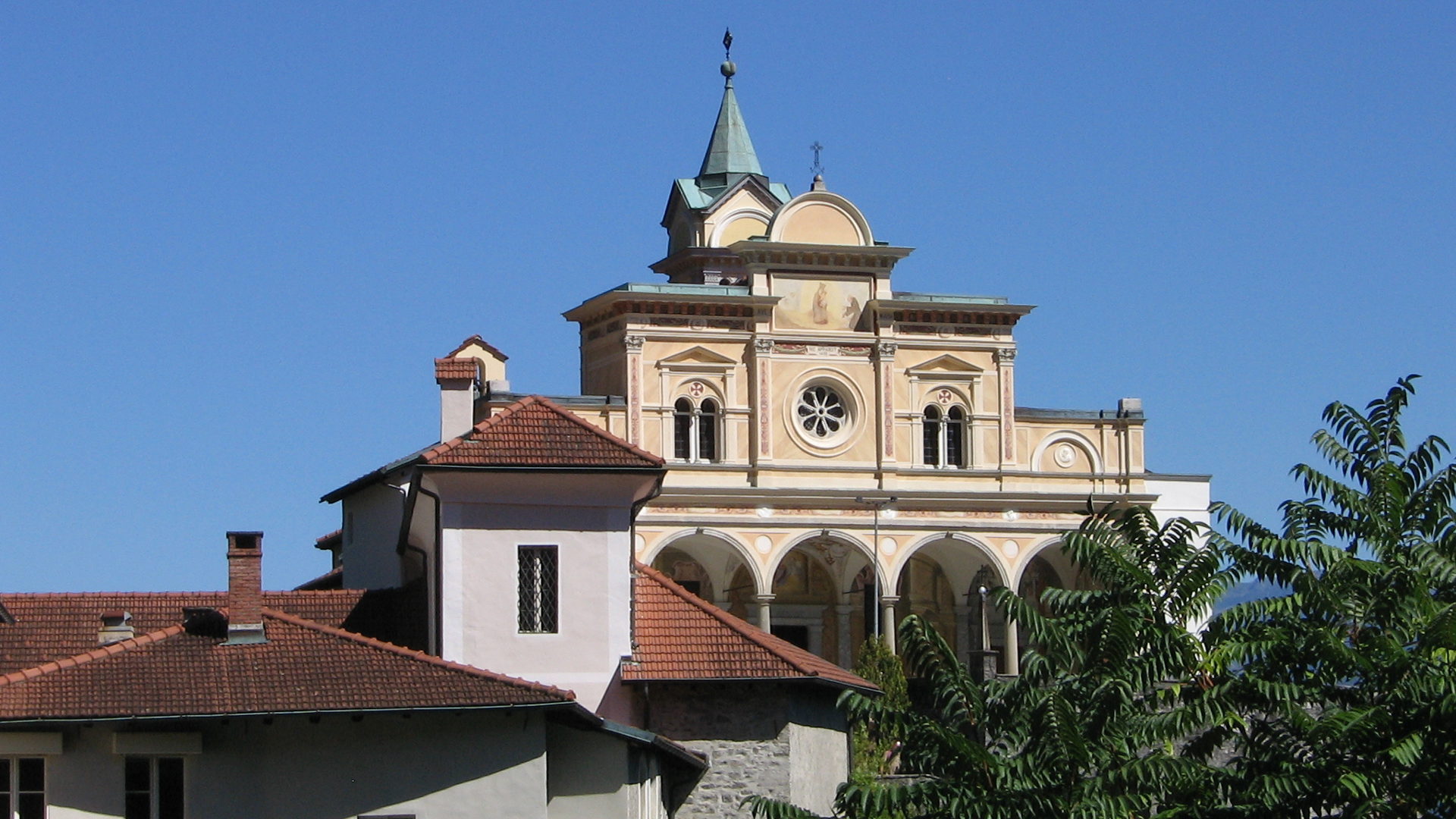 Madonna del Sasso, Marienwallfahrtsstätte in Orselina oberhalb von Locarno