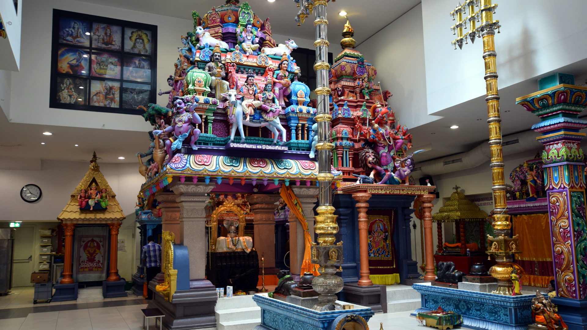 Krishna-Tempel im Haus der Religionen