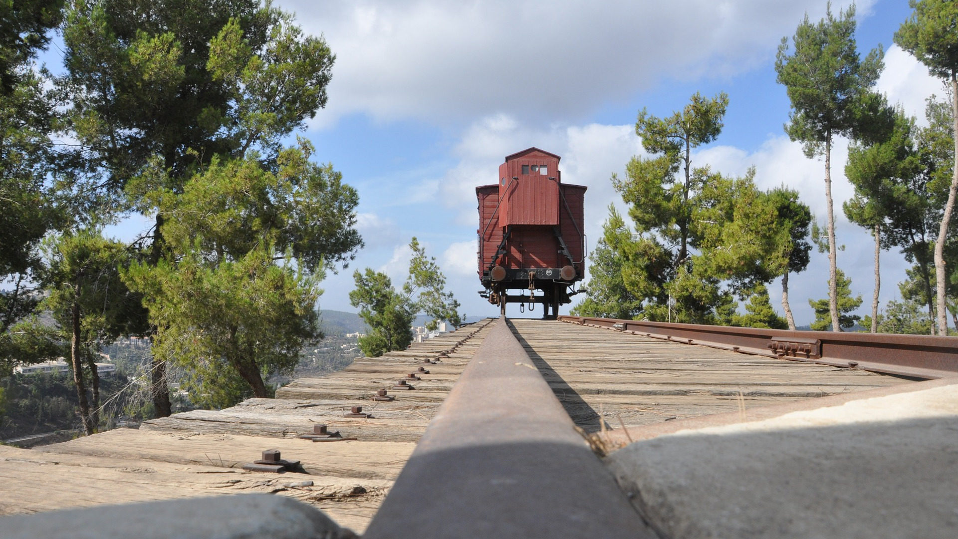 Die Holocaust-Gedenkstätte Yad Vashem in Jerusalem.