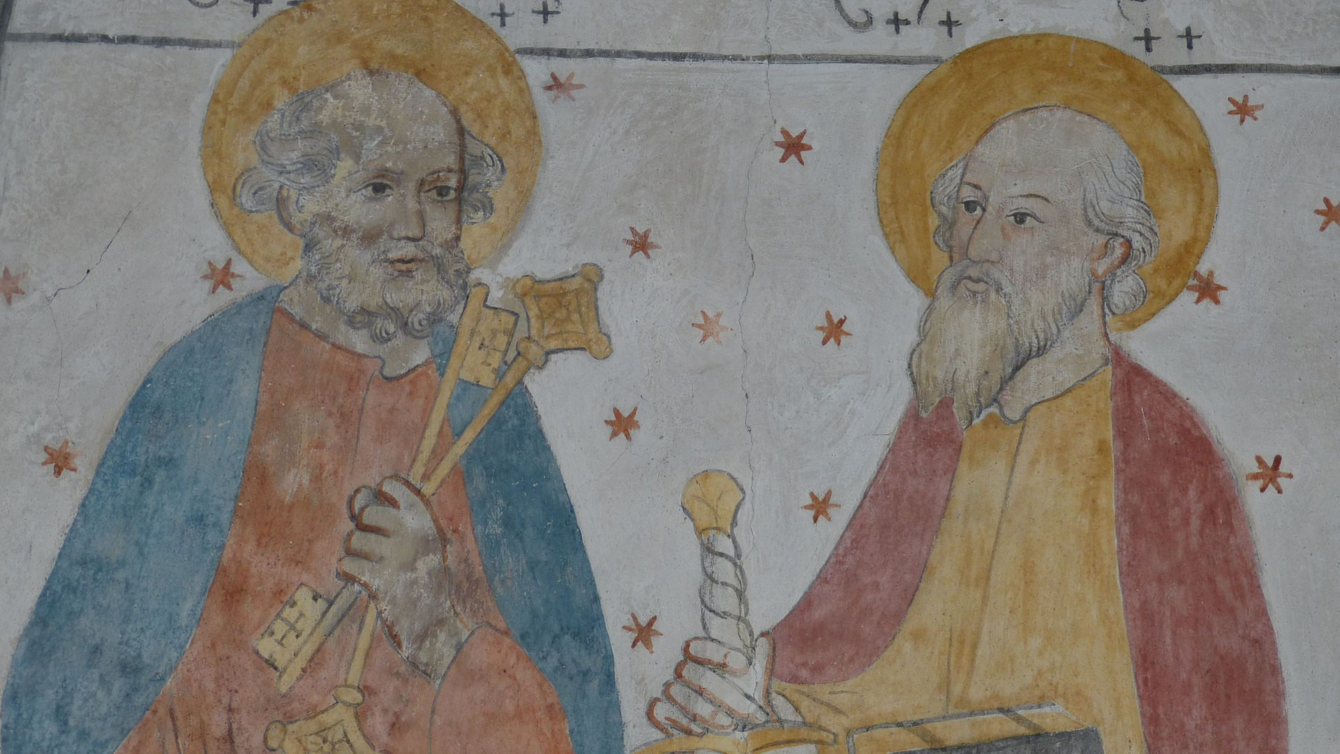 Die Heiligen Petrus und Paulus