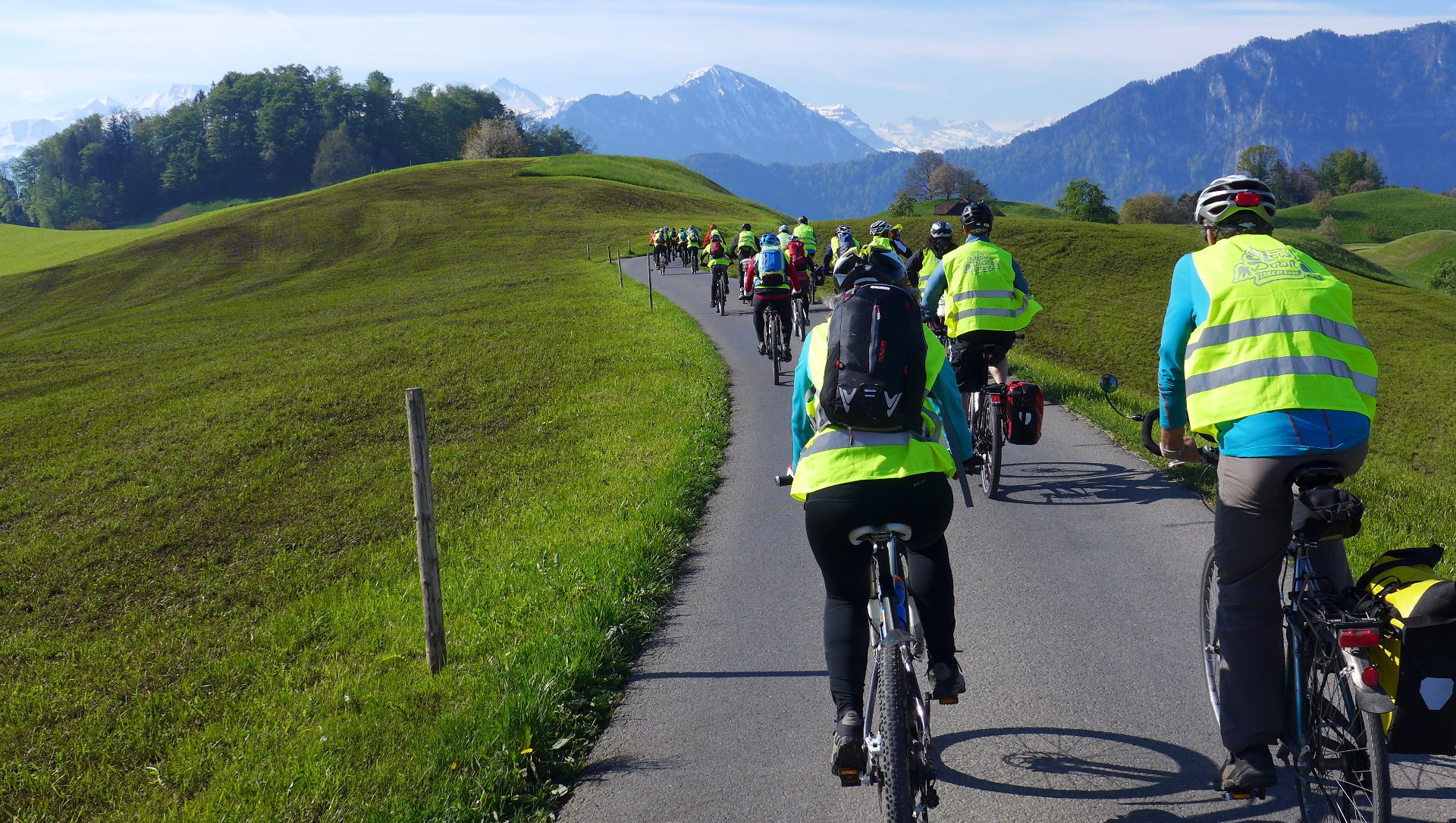 Velo-Wallfahrt der Landeskirche Luzern nach Einsiedeln