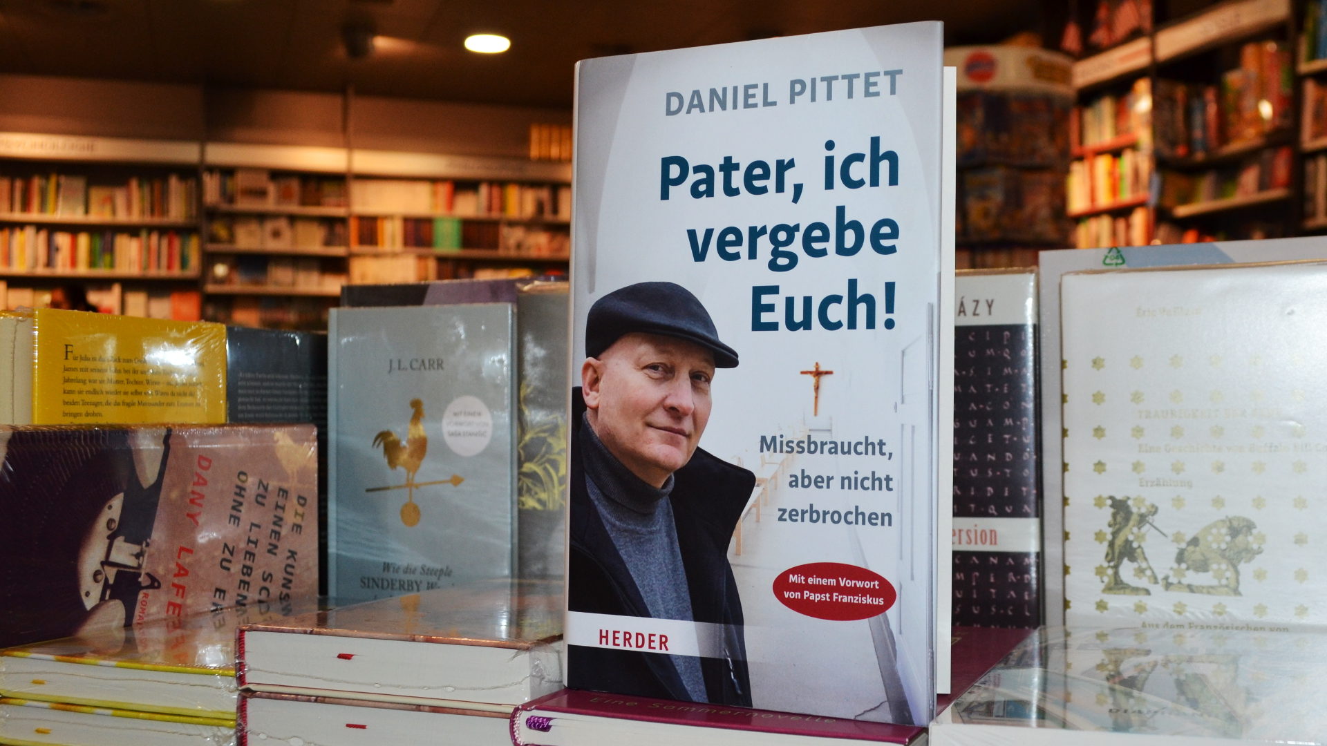Jetzt auch auf Deutsch: Das Buch von Daniel Pittet