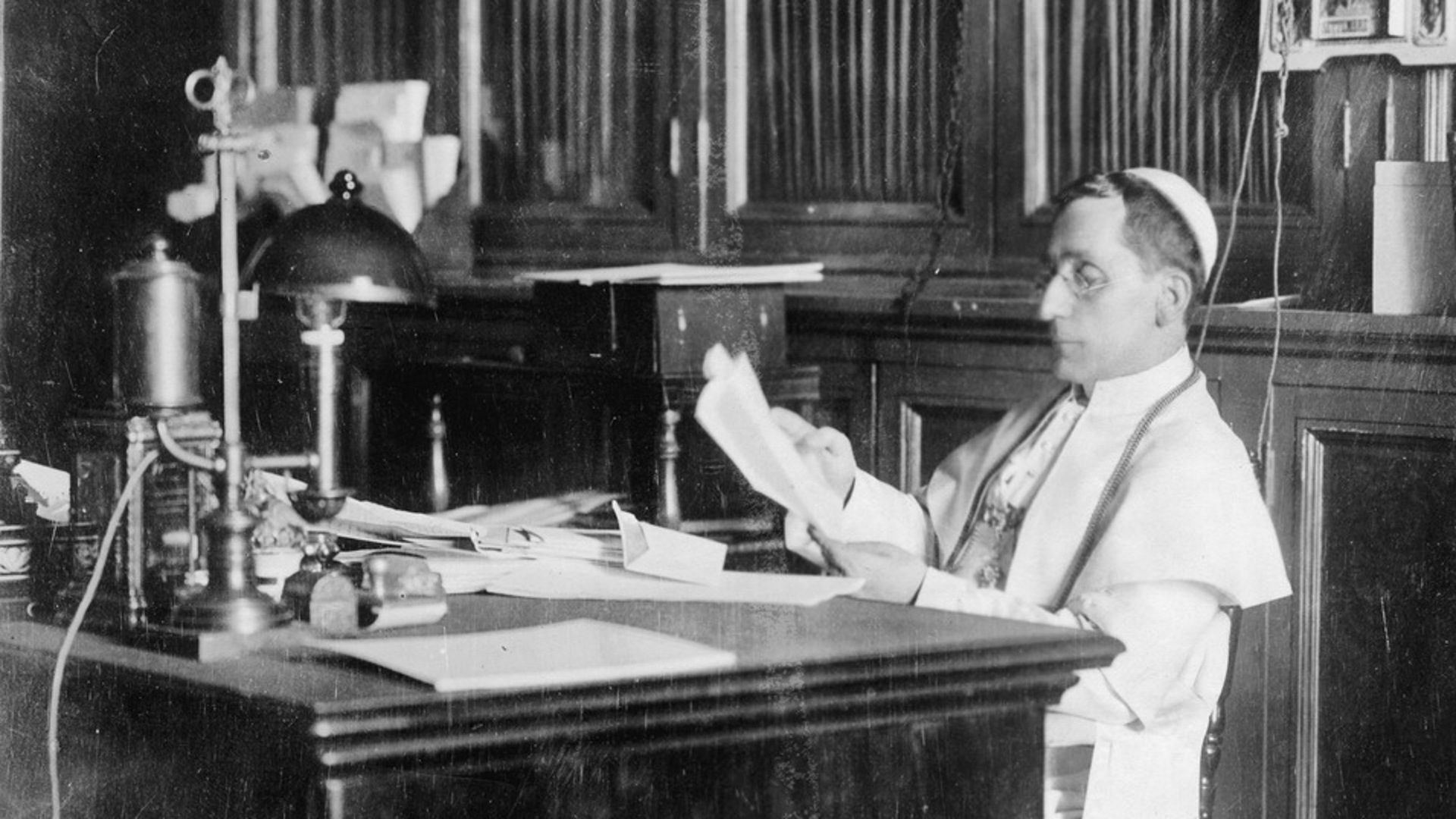 Papst Benedikt XV. (1914-1922) versuchte den Ersten Weltkrieg zu beenden.