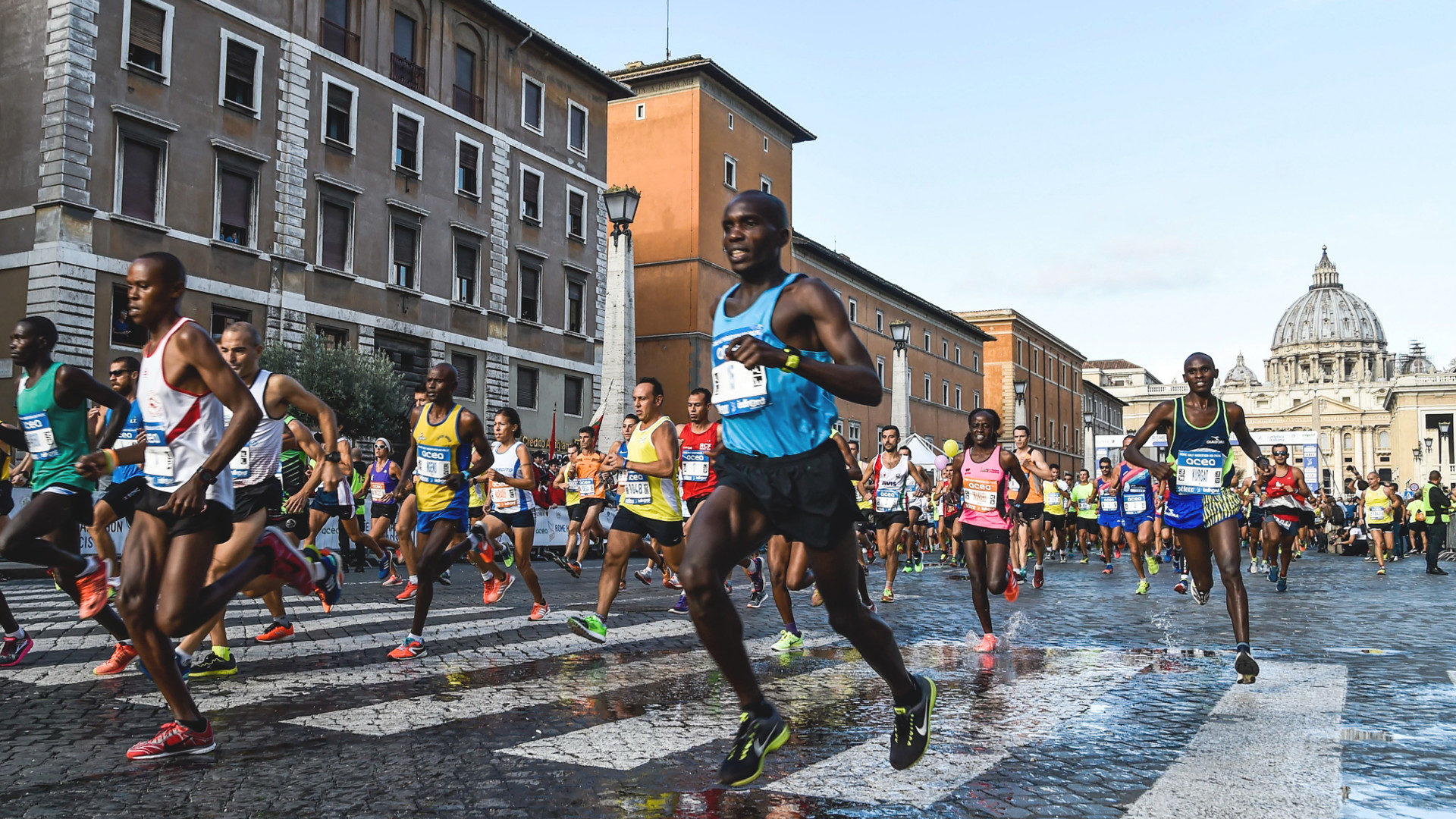 "Halbmarathon Via Pacis" am 17. September 2017 in Rom