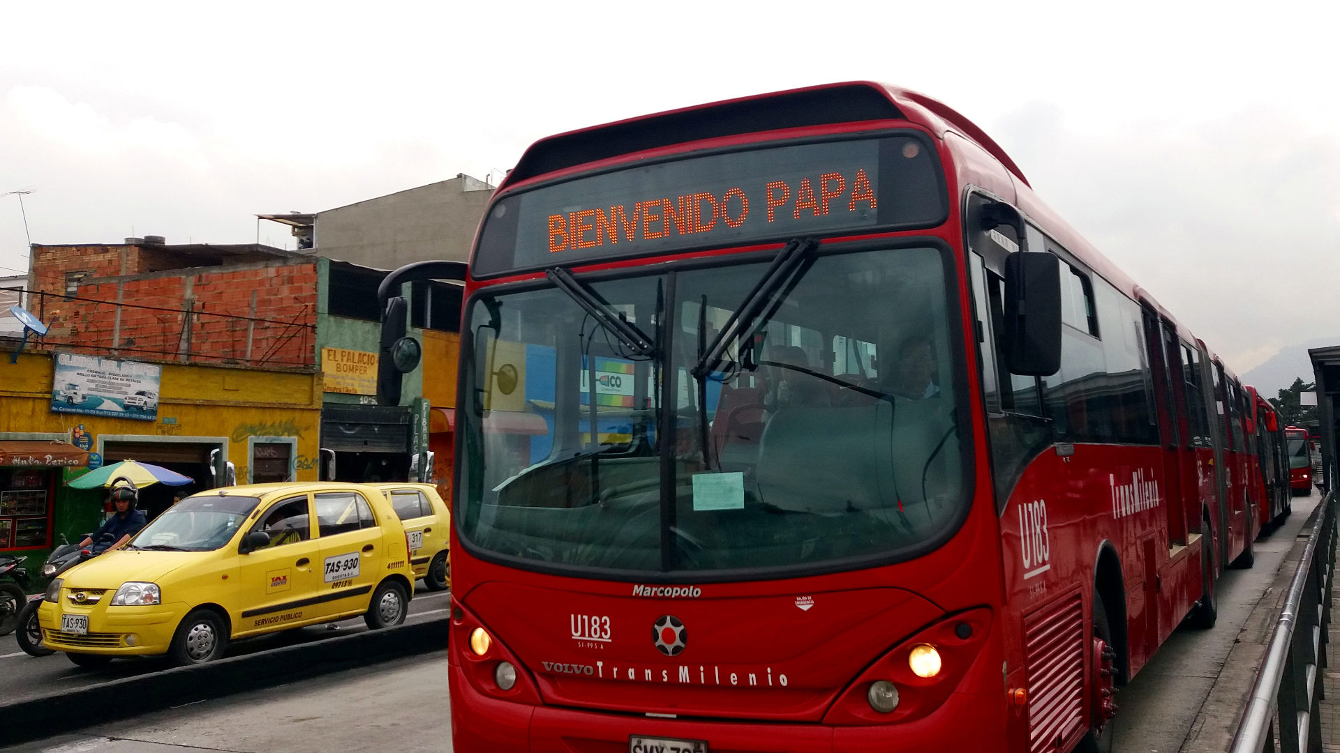 Bus in Bogota