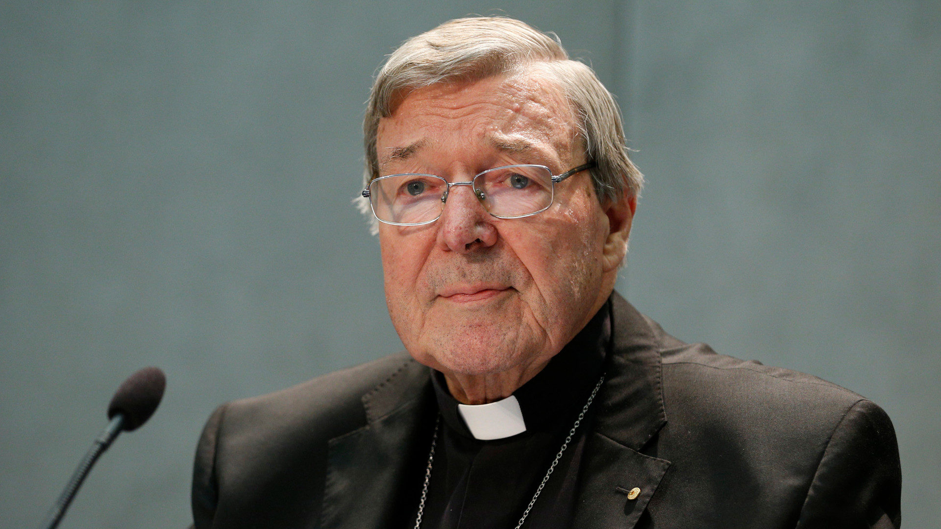 Der australische Kardinal George Pell äussert sich am 29. Juni 2017 zu Missbrauchsvorwürfen