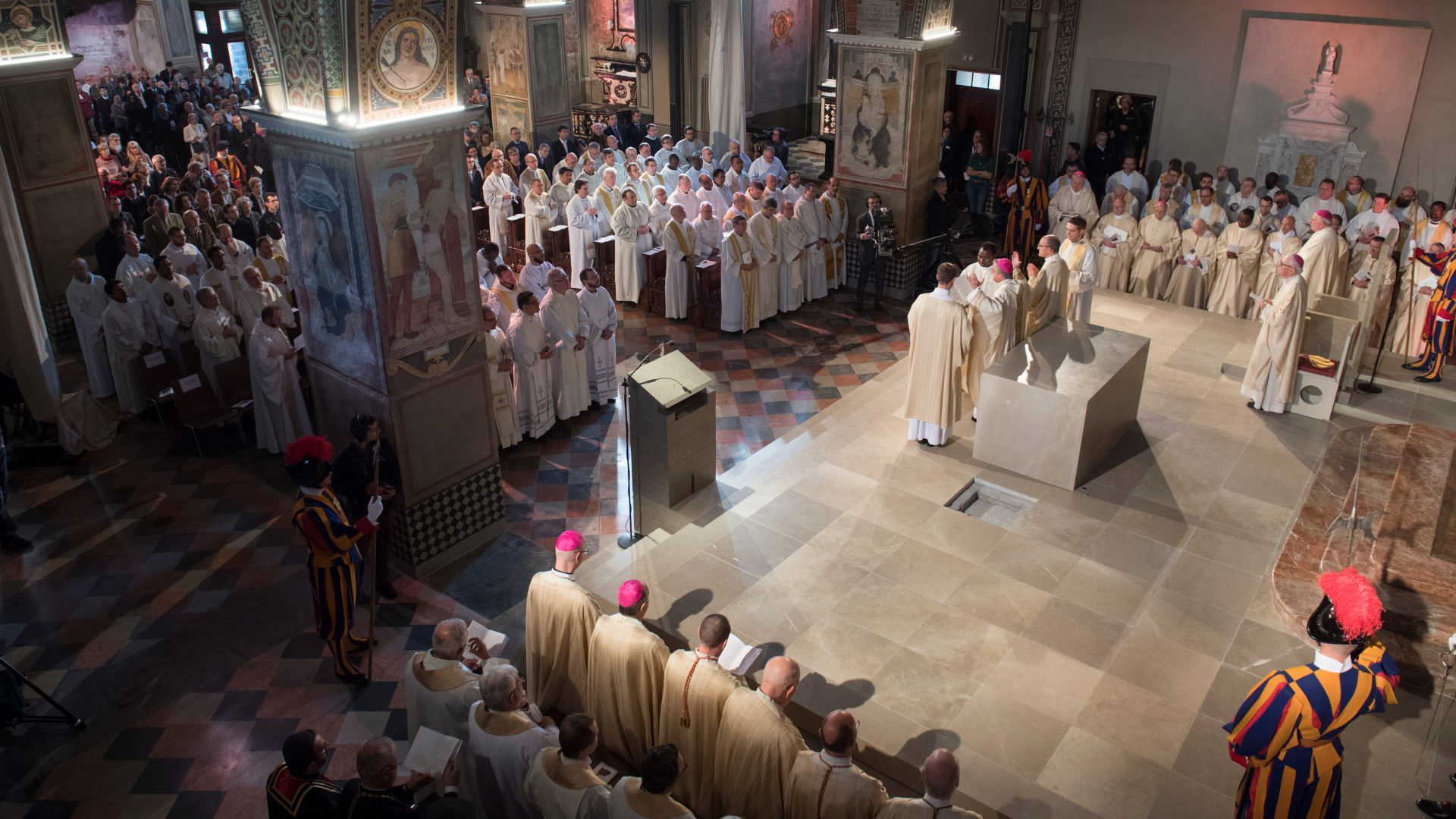 Messer zur Wiedereröffnung der Kathedrale Lugano