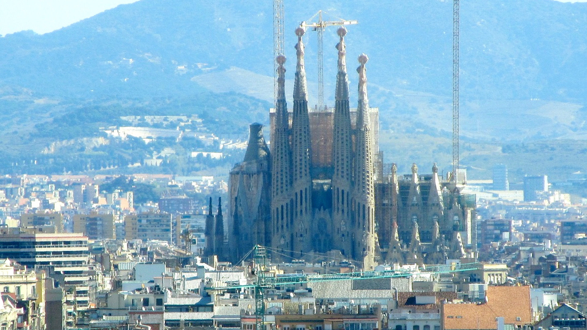 Noch immer unvollendet: Die "Sagrada Familia" in Barcelona