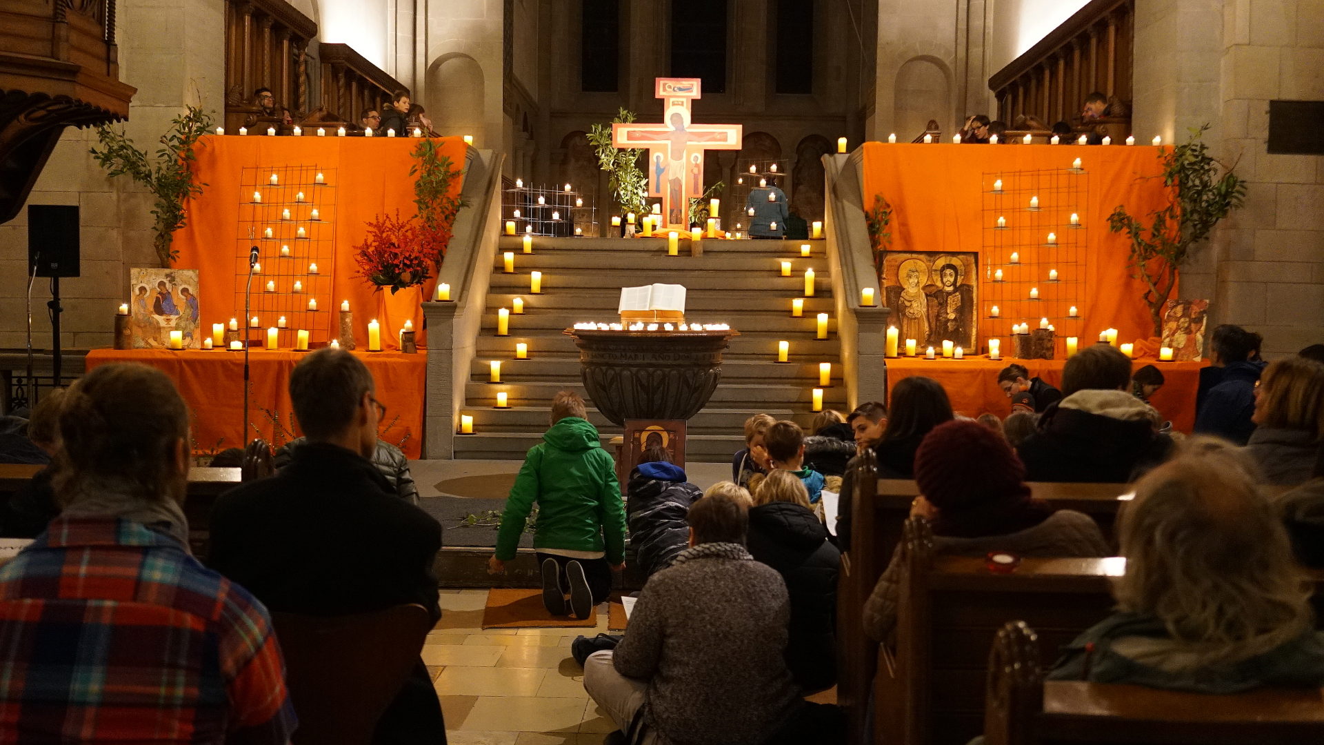 Nacht der Lichter im Grossmünster Zürich