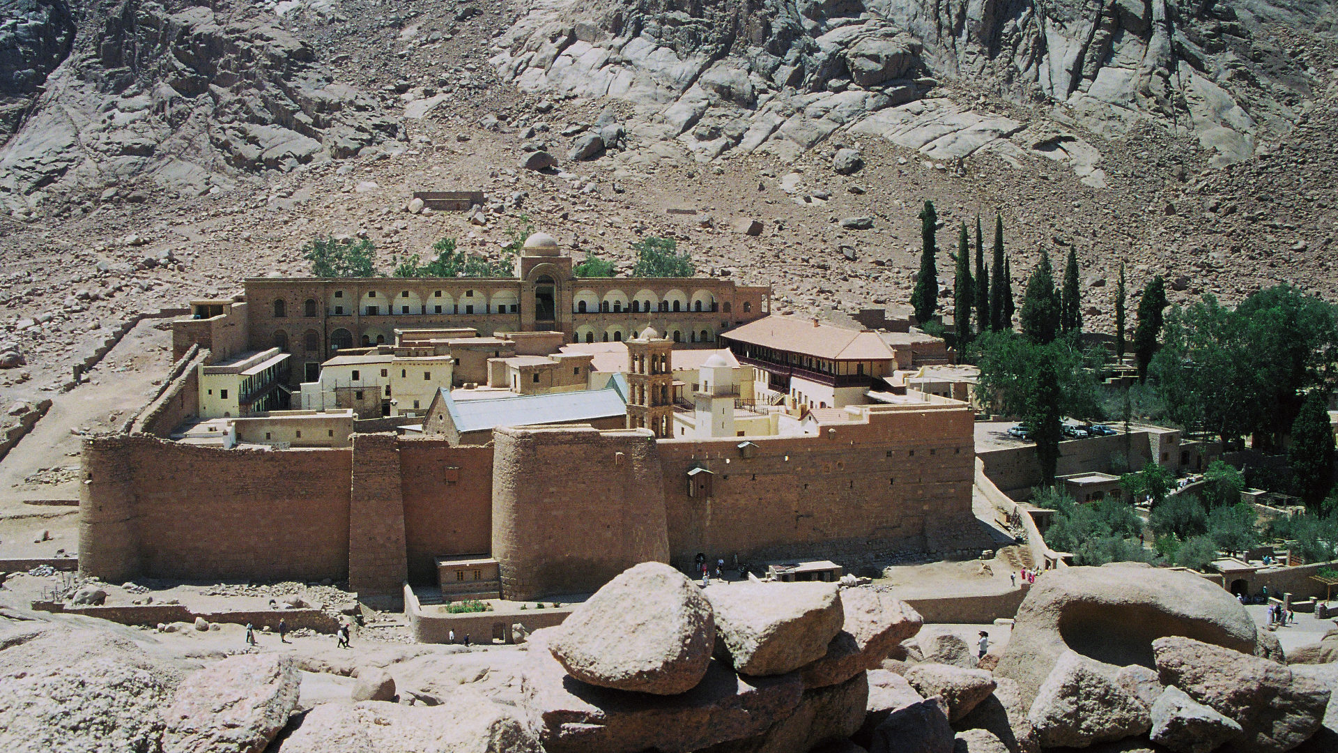 Katharinenkloster auf der ägyptischen Halbinsel Sinai