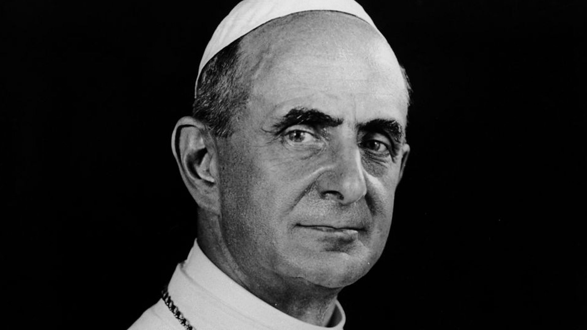 Papst Paul VI. (1963–1978) in einer Aufnahme aus dem Jahr 1970