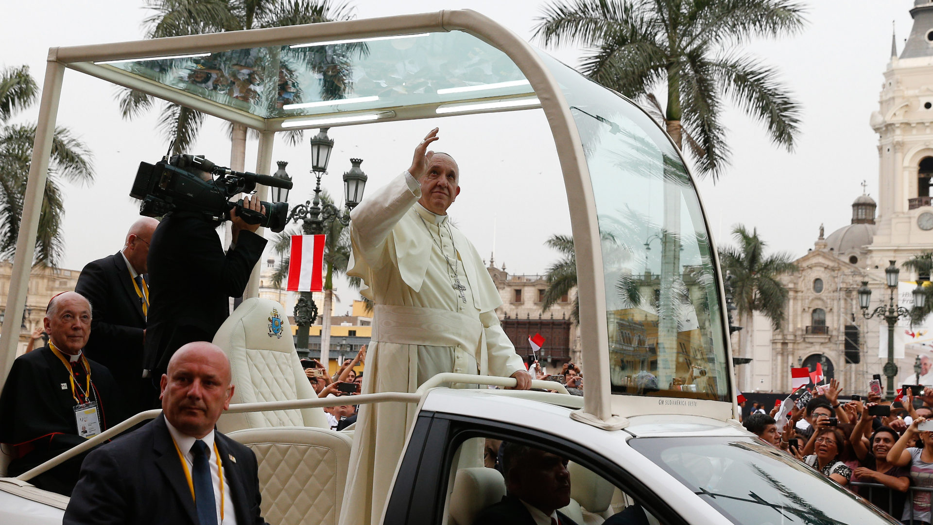 Papst Franziskus in Lima