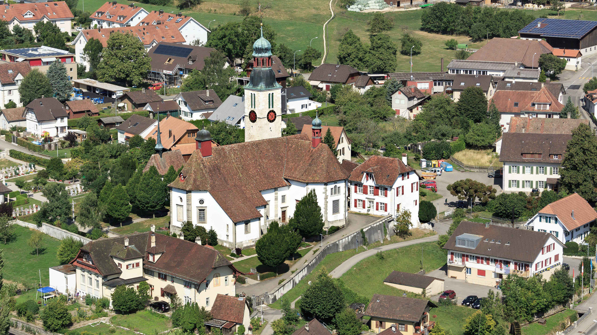 "Klein Einsiedeln": Pfarr- und Wallfahrskirche in Oberdorf, Kanton Solothurn