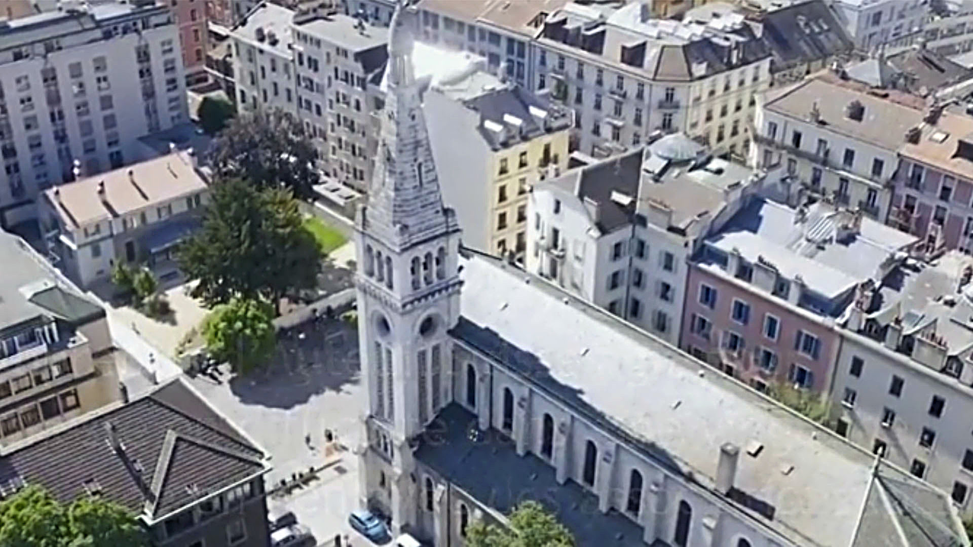 Die Genfer Kirche "Saint François de Sales"