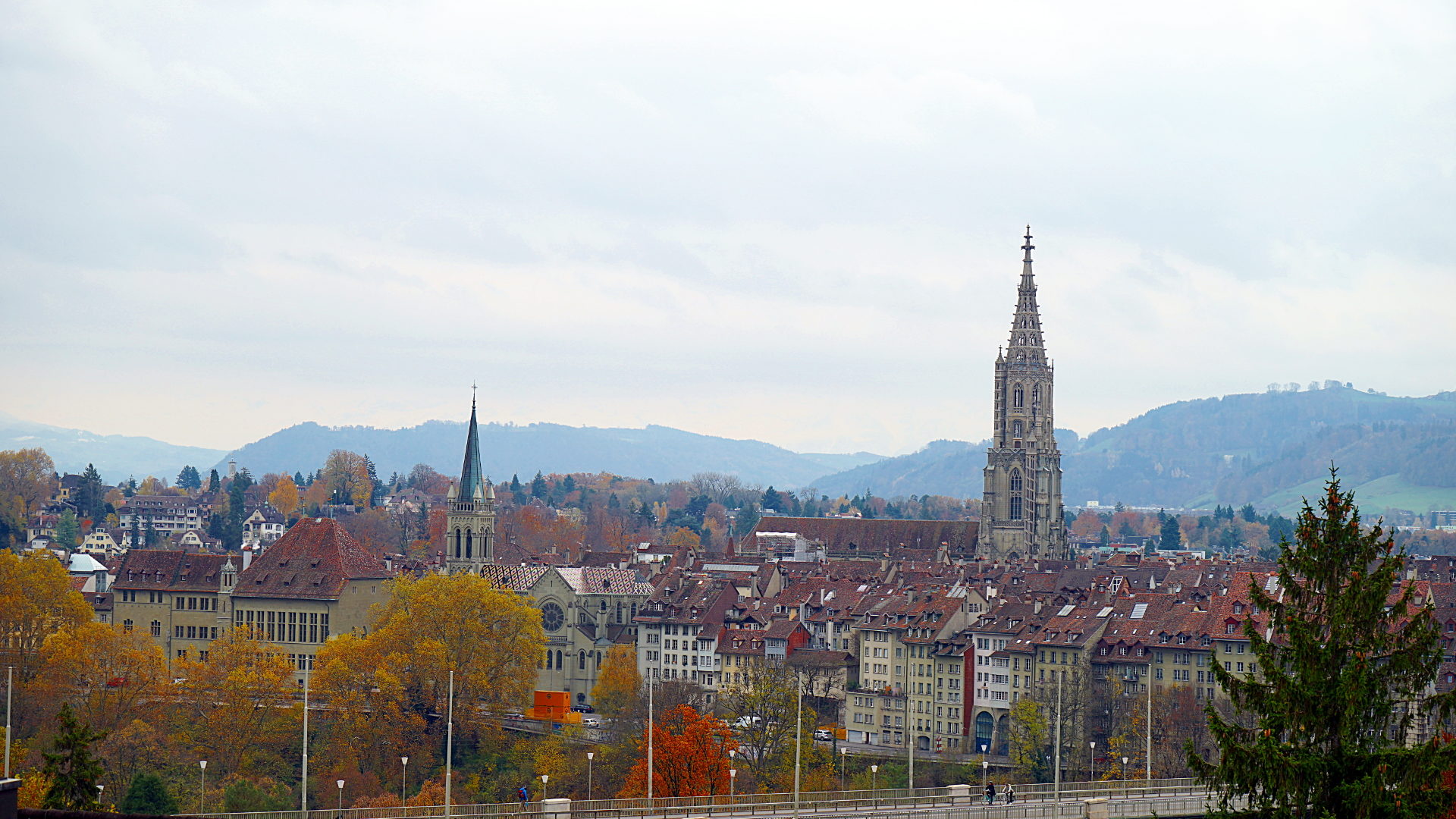 Blick über die Altstadt Bern
