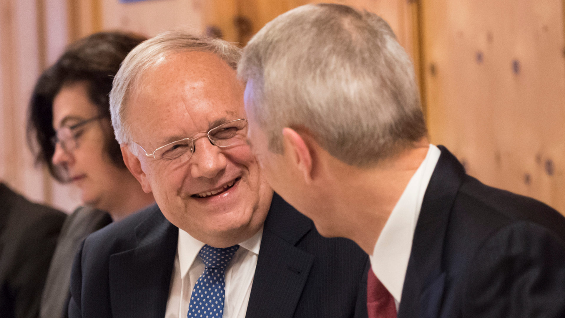 Bundesrat Johann Schneider-Ammann am Weltwirtschaftsforum Davos