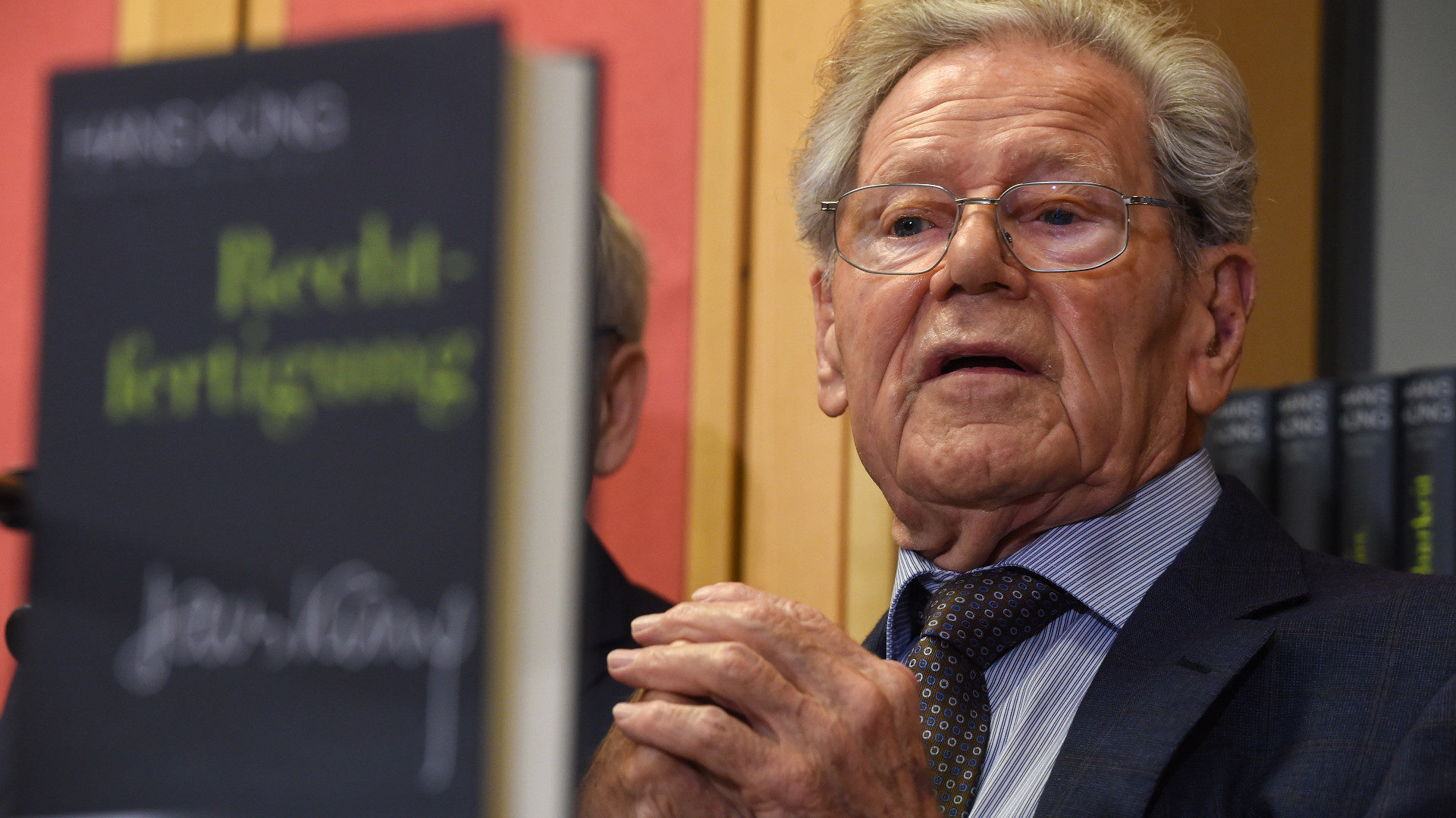 Hans Küng im Jahr 2015