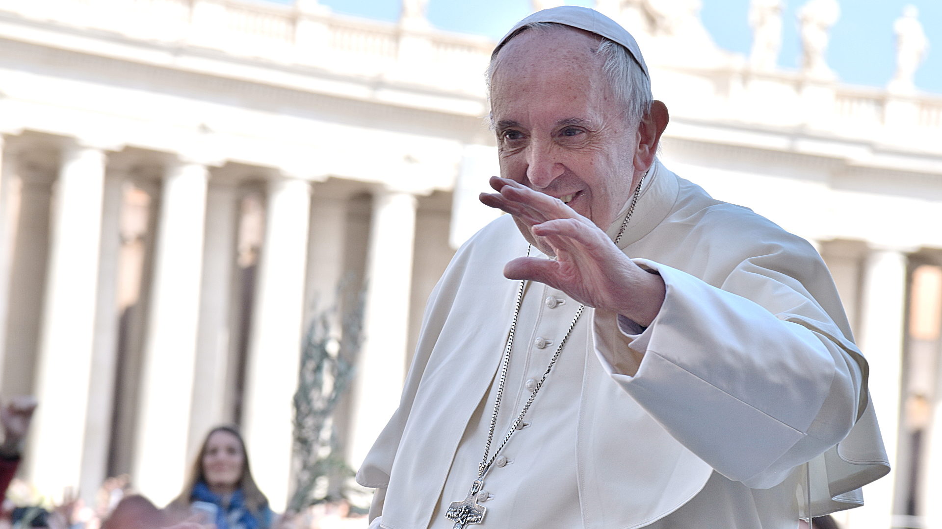 Papst Franziskus am Palmsonntag 2018