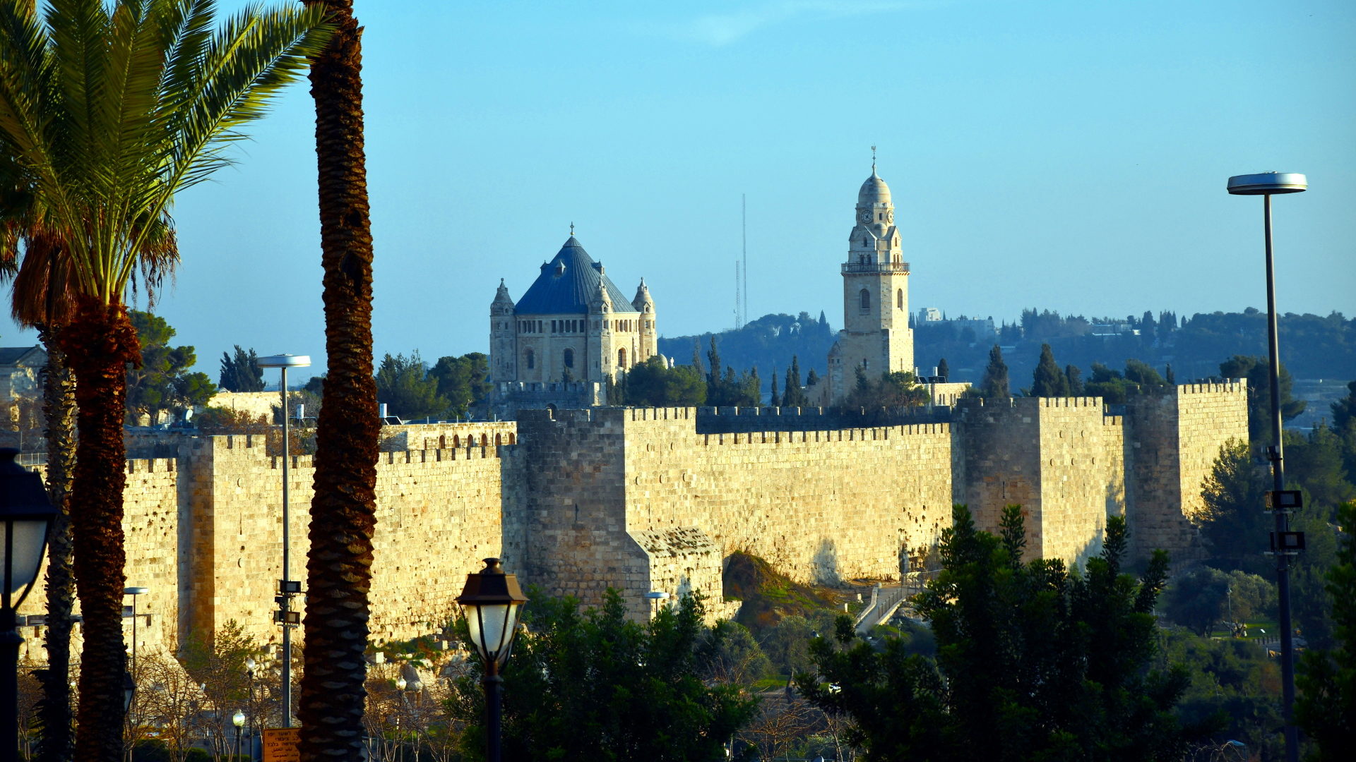 Dormitioabtei in Jerusalem.