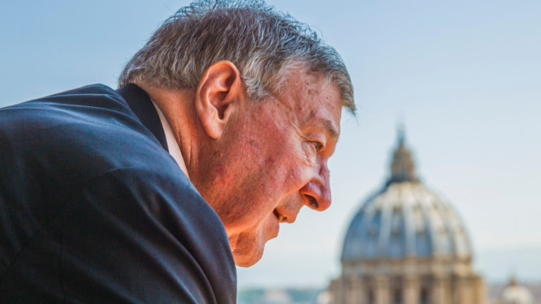 Kardinal George Pell im Vatikan. | KNA