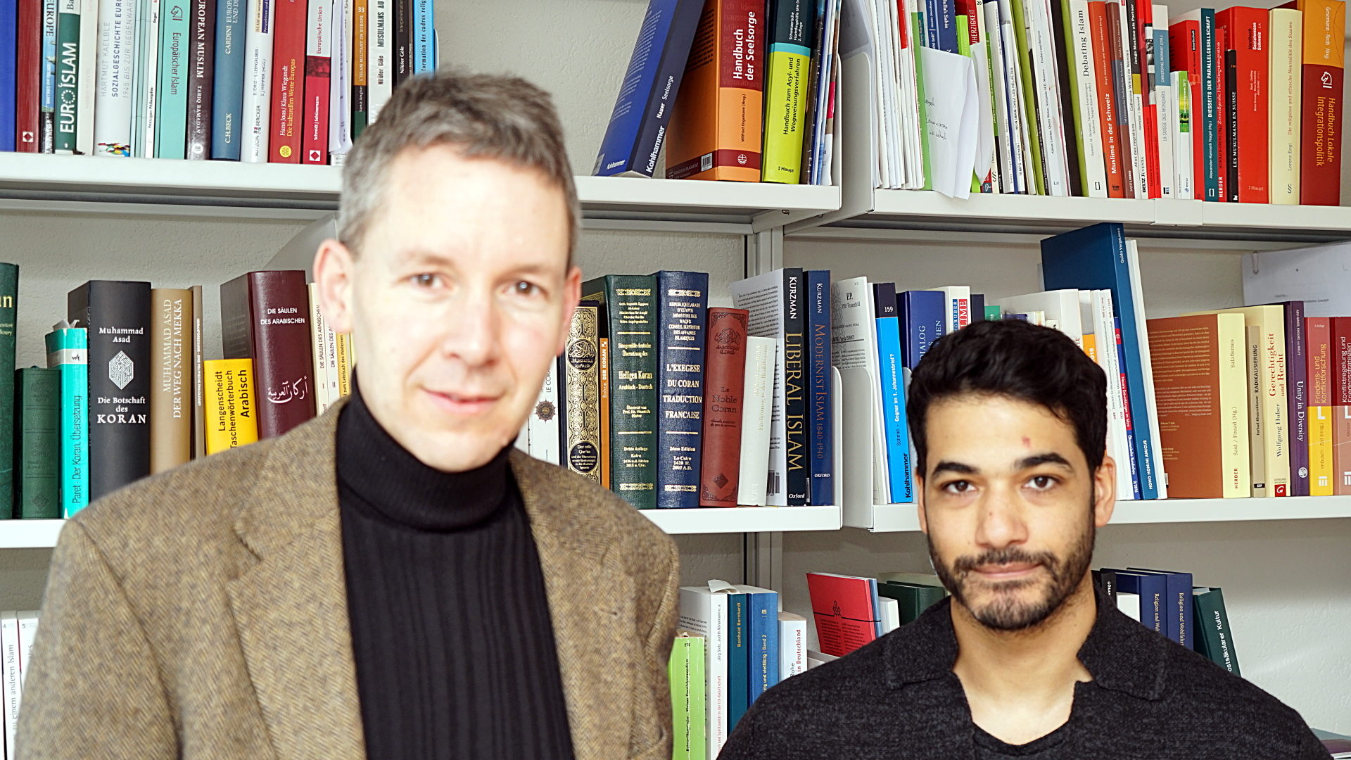 Hansjörg Schmid und Amir Dziri